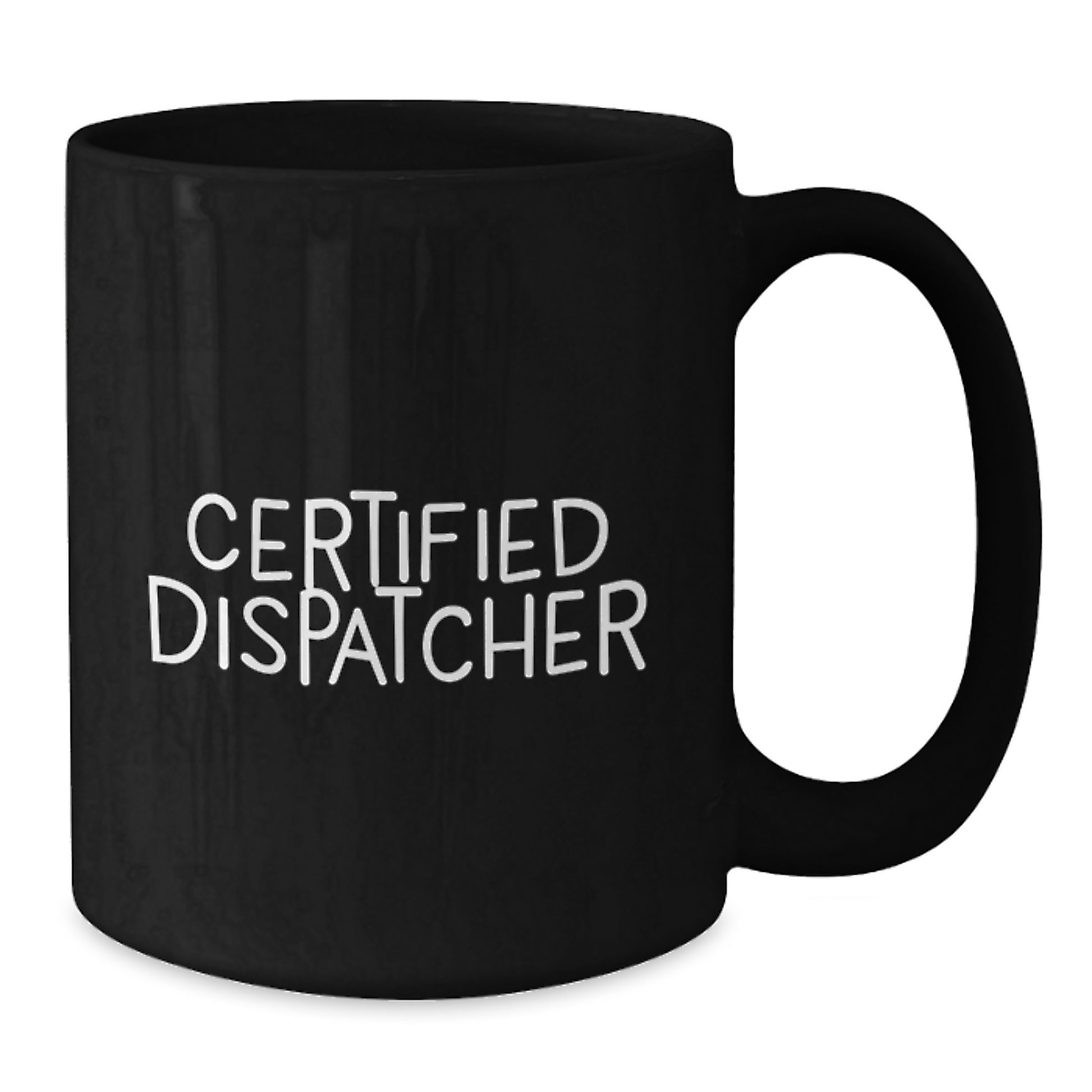 Funny Dispatcher Gifts - 'You're a Cut Above the Rest' Black Coffee Mug for Graduation, Gifts from Friends, Gifts for Dispatchers - Additional