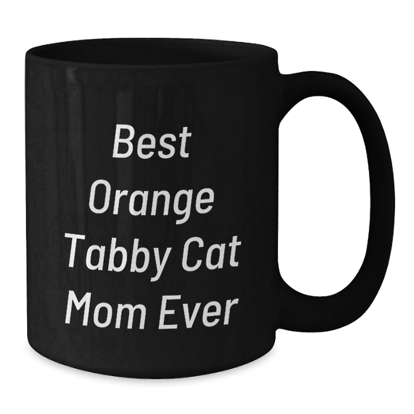 Funny Orange Tabby Cat Mom Gifts from Friends and Family for Birthday Unique Mugs - Additional