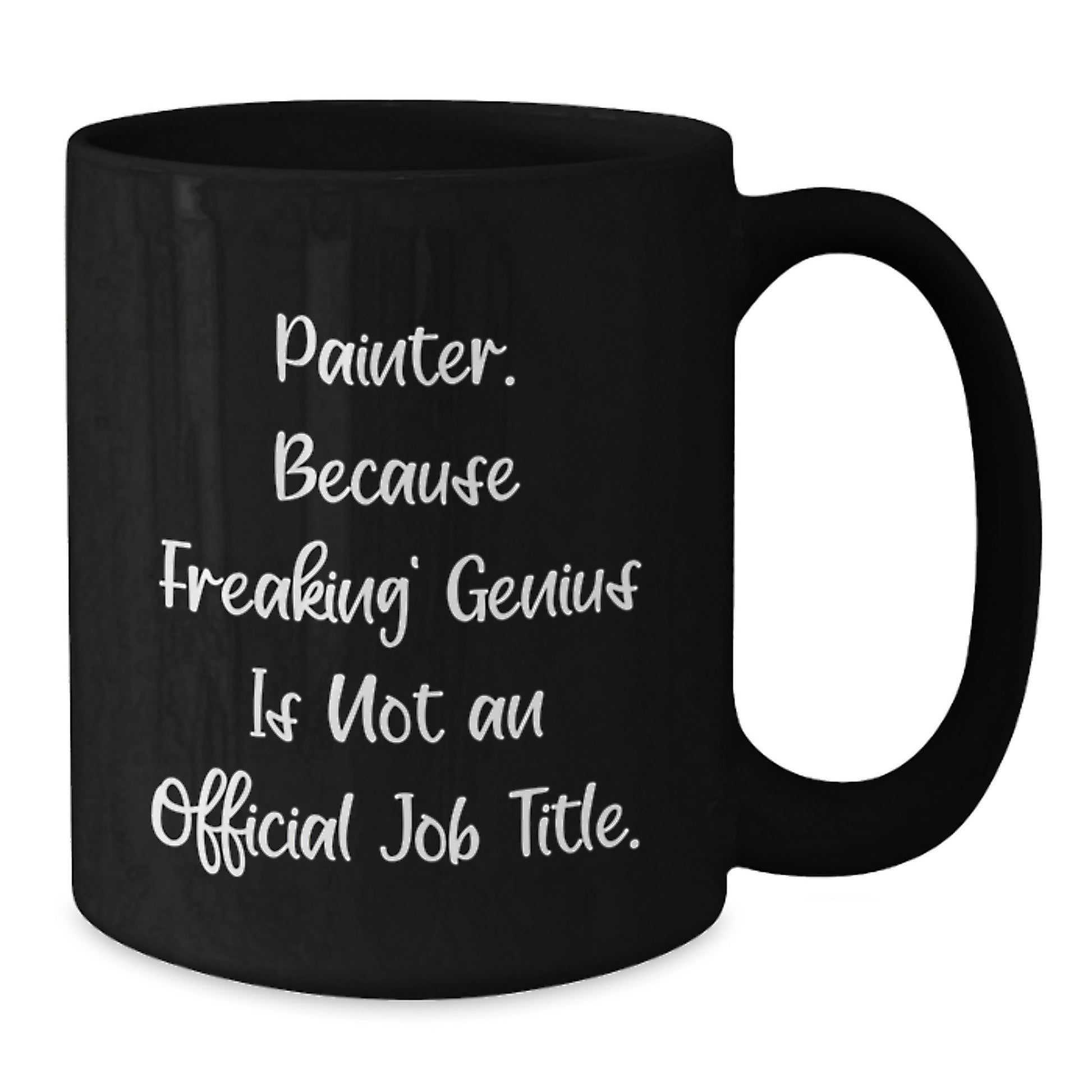 Funny Painter Black Coffee Mug Gifts from Men to Women Friends on Mother's Day - Additional