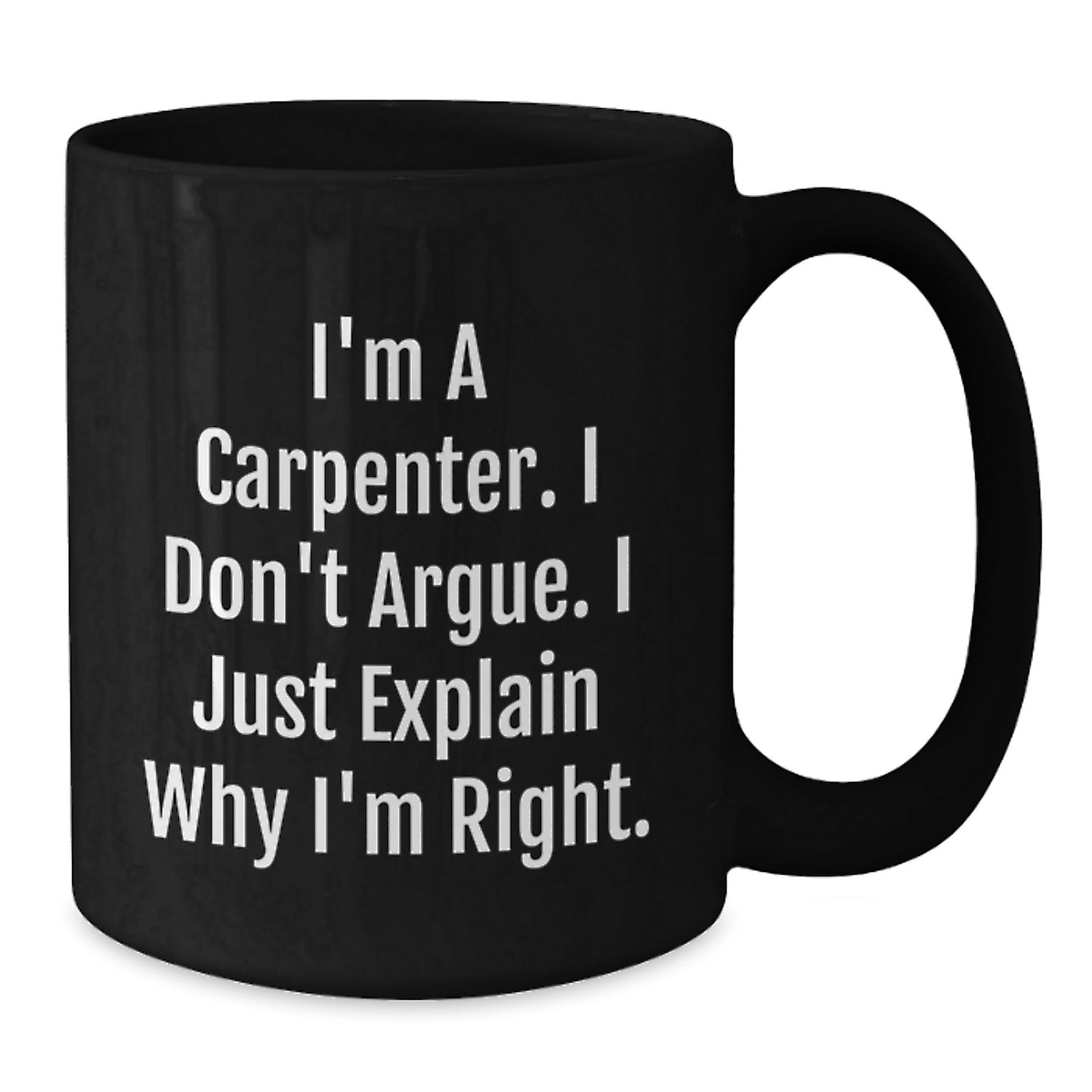 Funny Carpenter Black Coffee Mugs Gifts from Mom to Son for Graduation Unique Gifts - Additional