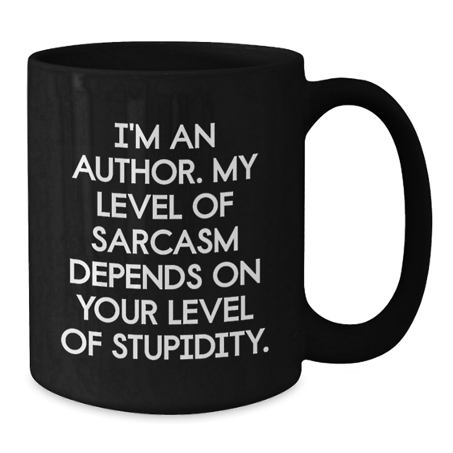 Funny Author Quotes Black Coffee Mug Gifts from Friends to Author, Graduation Unique Gifts for Men and Women - Additional