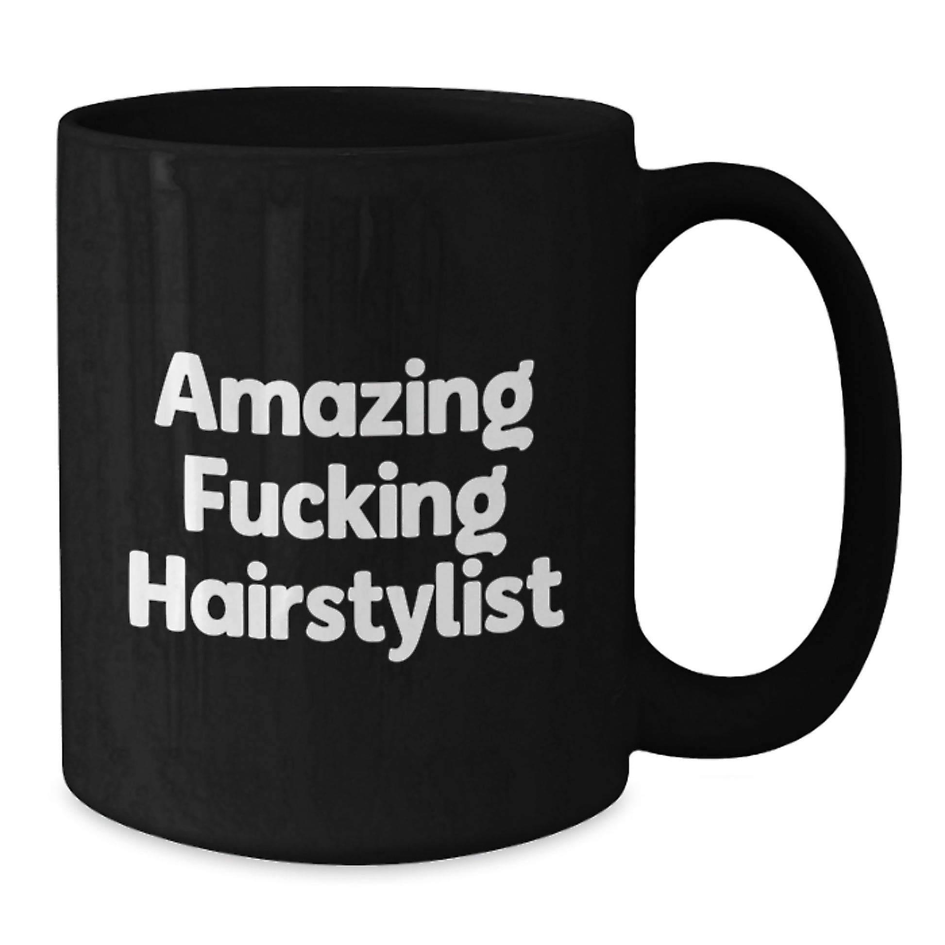 Funny Hairstylist Gifts from Friends to Family Members, Amazing Black Coffee Mugs, Christmas Unique Presents - Additional