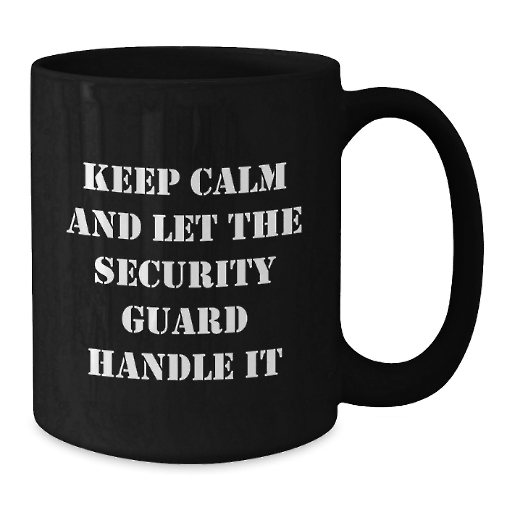 Funny Security Guard Gifts from Men or Friends - Christmas Unique Mugs for Security Guard - Additional