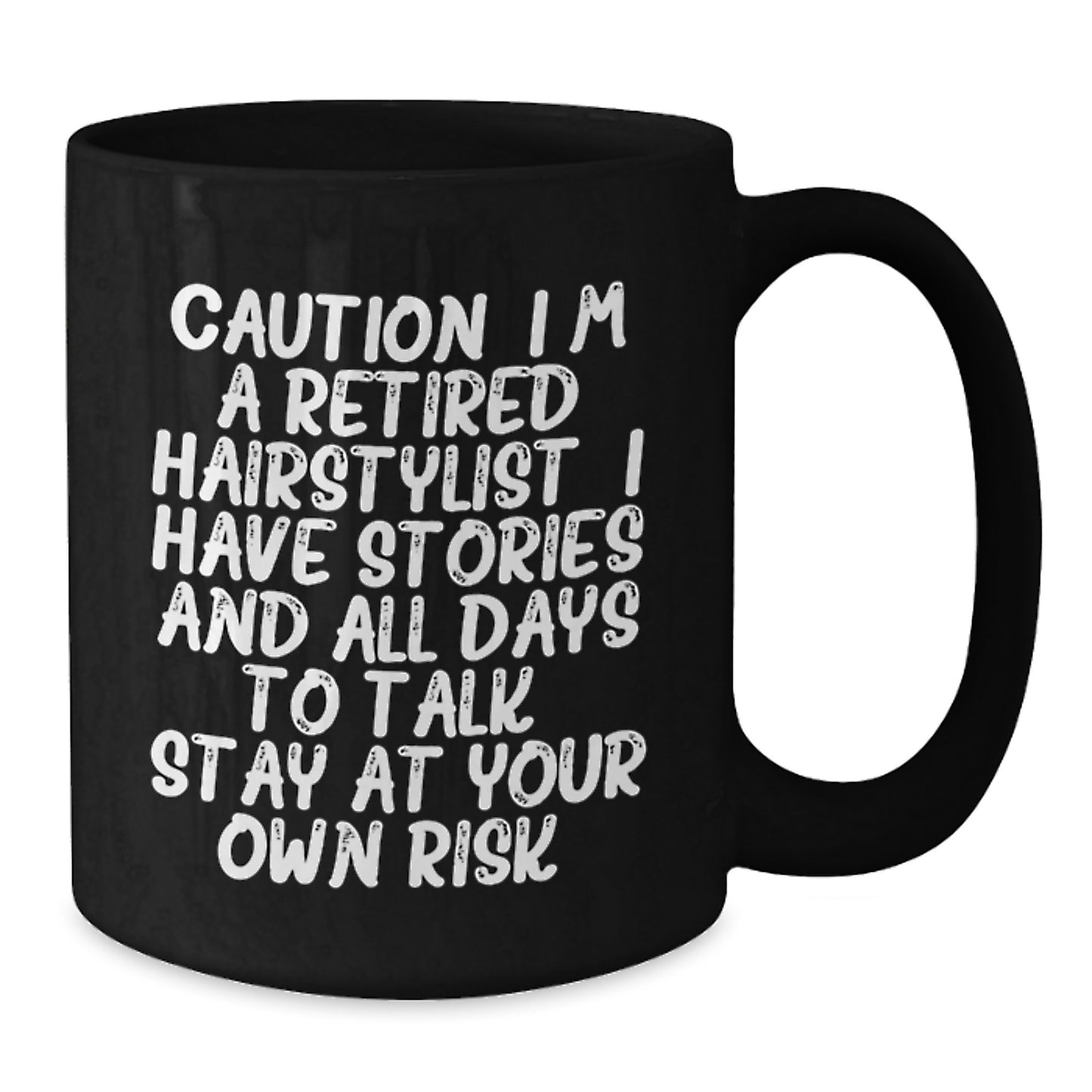 Hairstylist Humor Funny Black Coffee Mug Gifts from Family for Christmas Unique - Additional