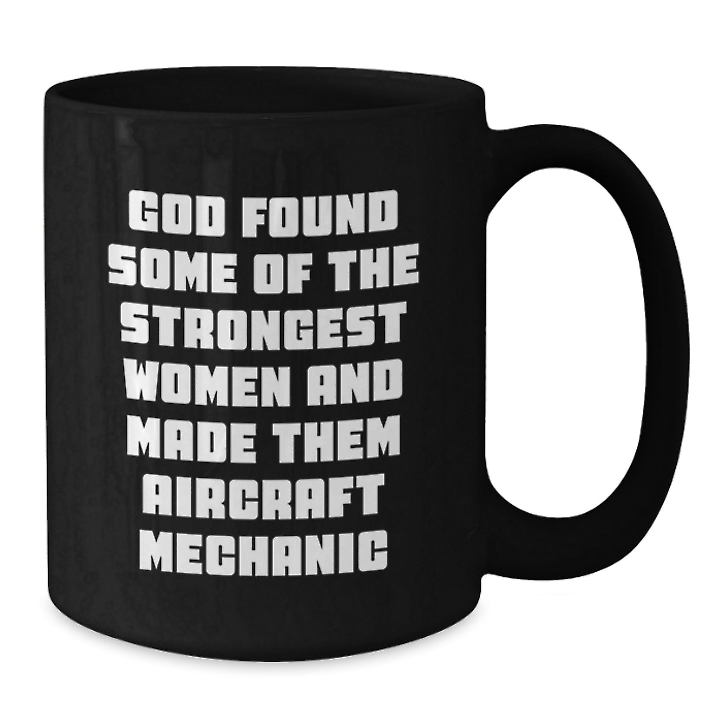 Funny Inspirational Gifts from Friends for Aircraft Mechanic Men Black Coffee Mug - Christmas Morning Unique Gifts Idea - Additional