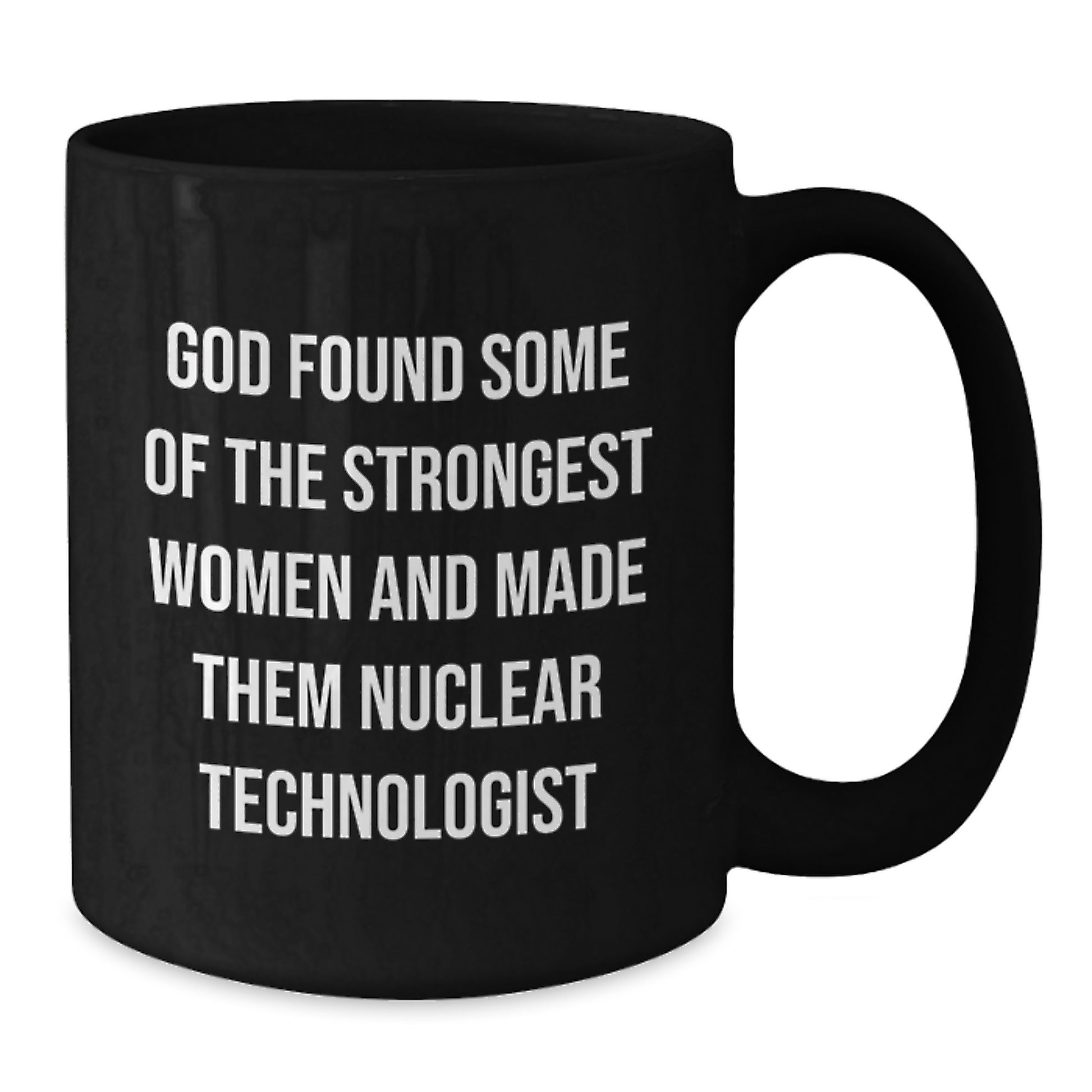 Funny Nuclear Technologist Black Coffee Mugs for Christmas Unique Gifts from Men to Friends - Additional