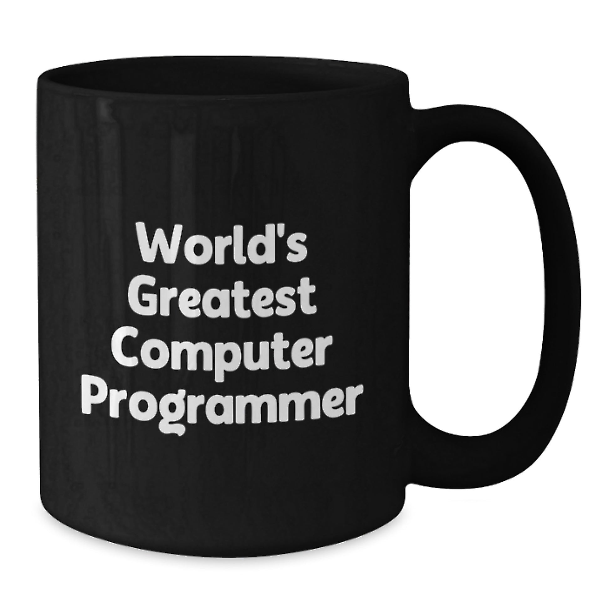 Funny Computer Programmer Gifts from Friends, Inspirational Quotes for Computer Programmer, Unique Black Coffee Mug for Mom's Day - Additional