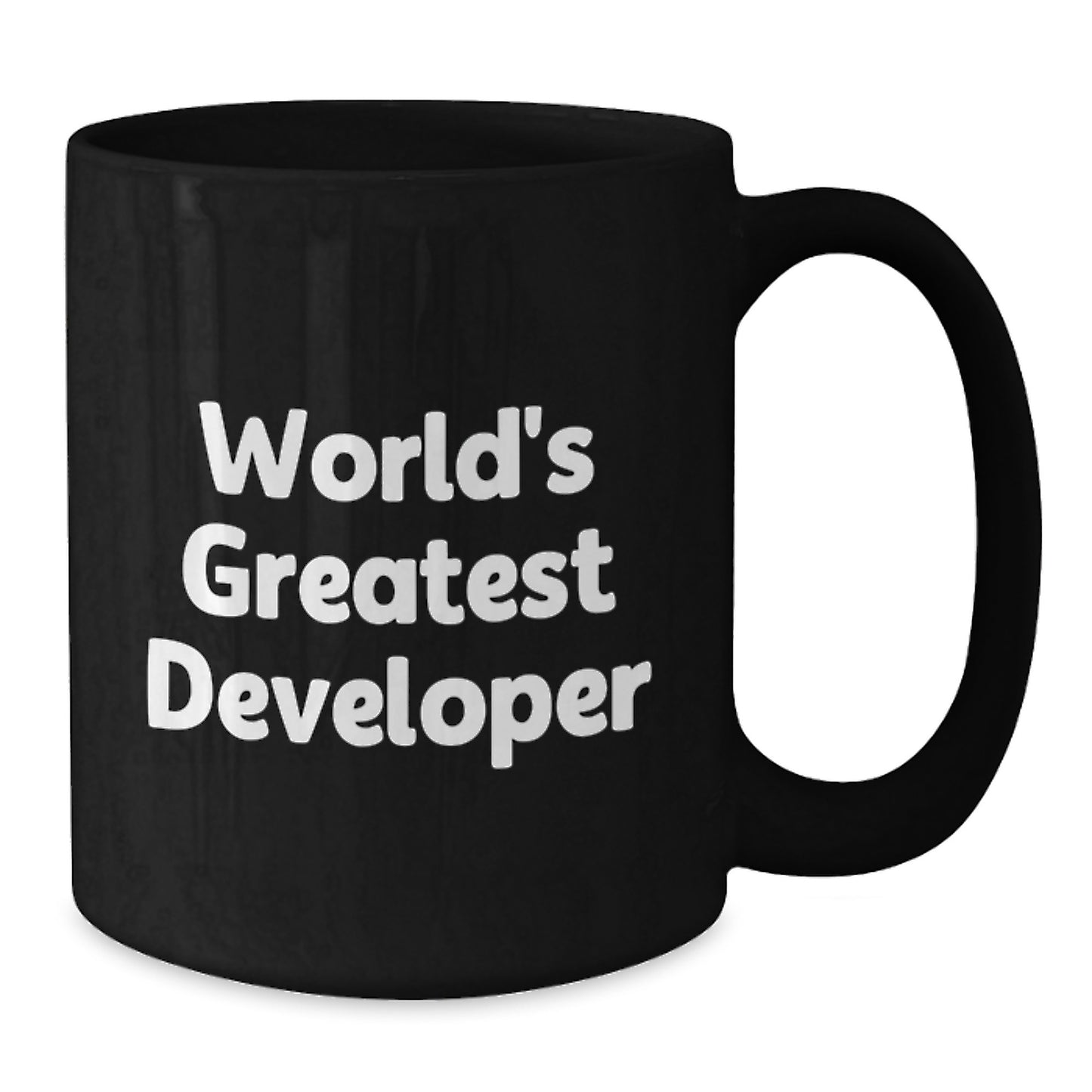 Funny Developer Gifts from Men to World's Greatest Mom on Mother's Day Unique Black Coffee Mugs - Additional