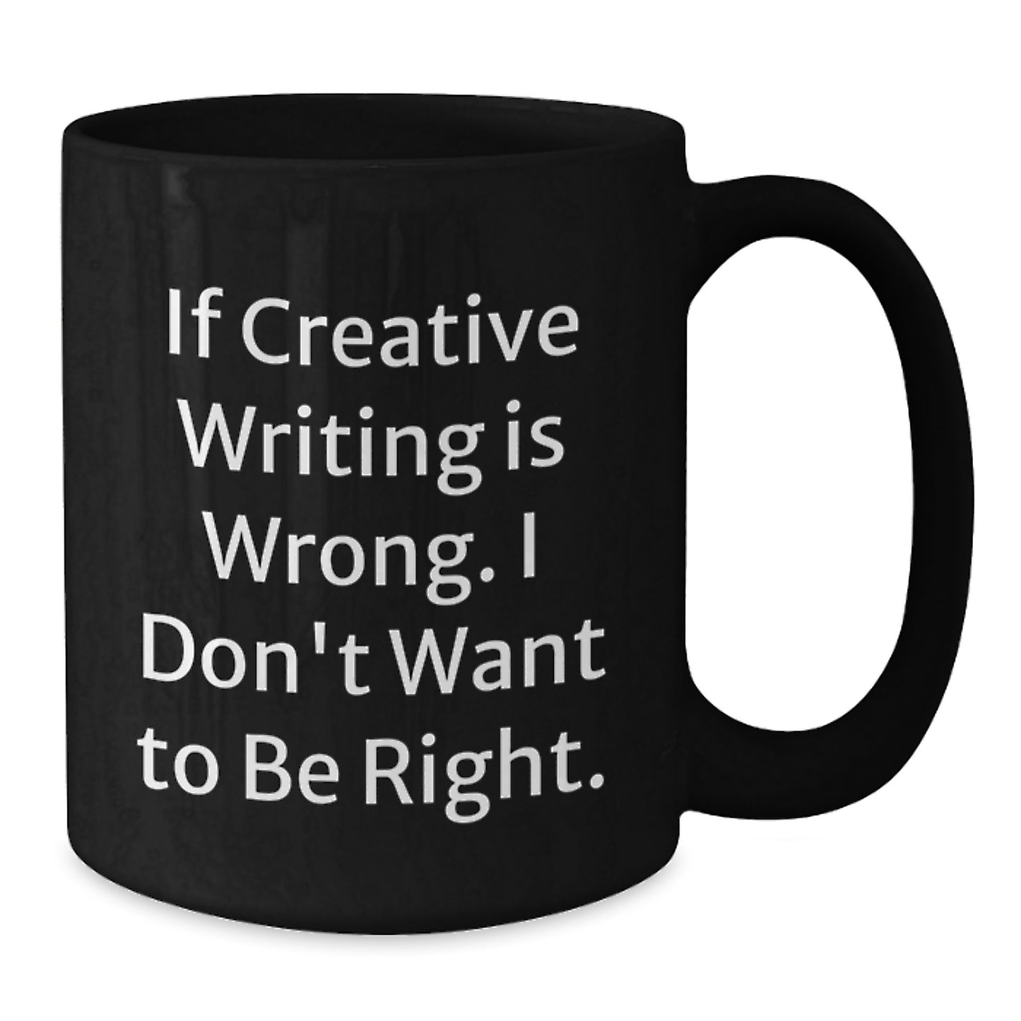 Creative Writing Gifts from Friends - Funny Quote Black Coffee Mugs for Graduation or Unique Gifts for Creative Writing Enthusiasts - Additional