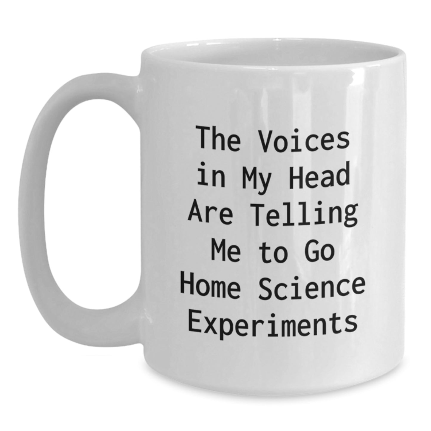 Funny Home Science Experiments White Coffee Mug Gifts from Family, Friends, or Coworkers for Men, Women, and Home Science Experiments Enthusiasts, Christmas Unique Gift - Main