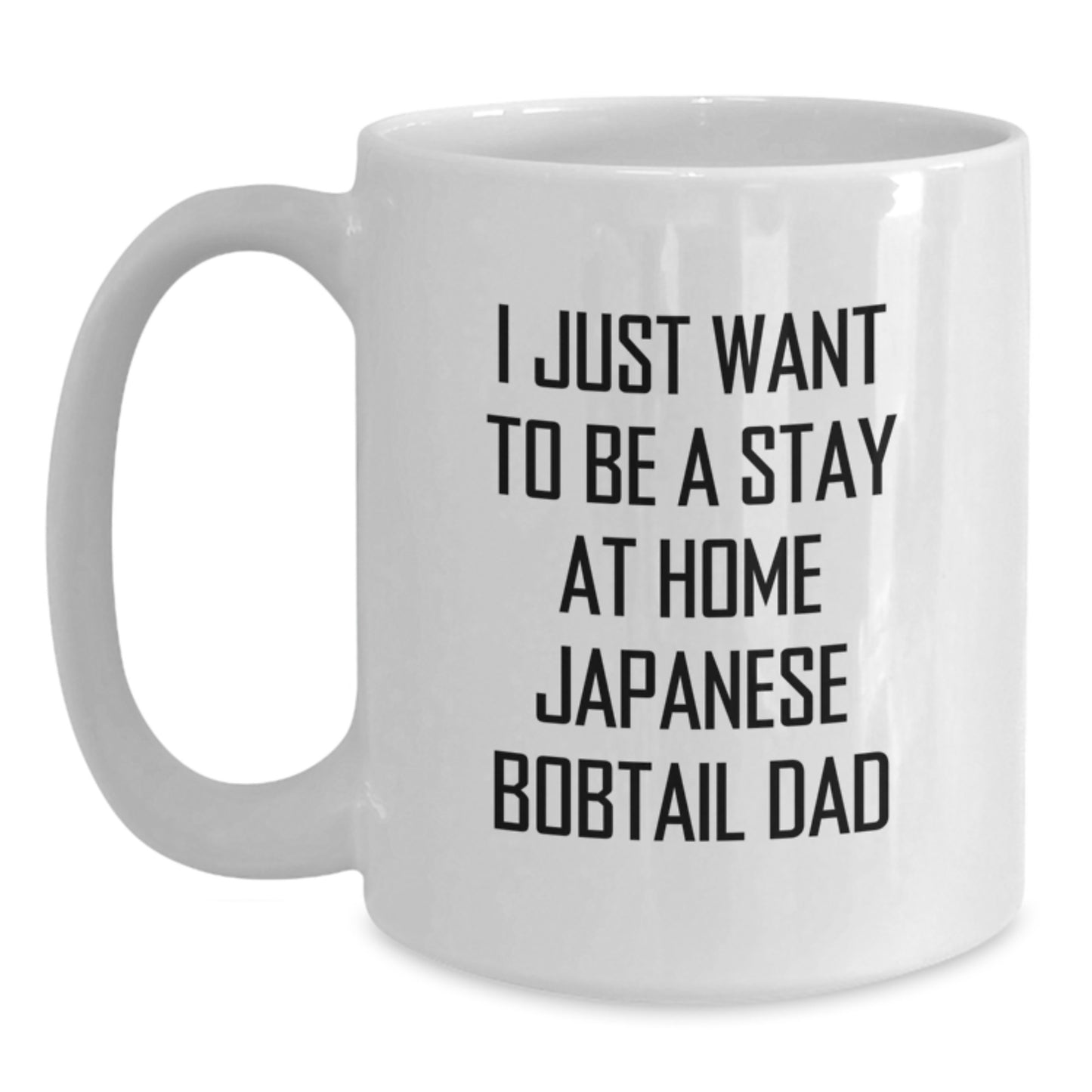 Japanese Bobtail Cat Lover Gifts from Dad Christmas Unique Mugs for Men - Main