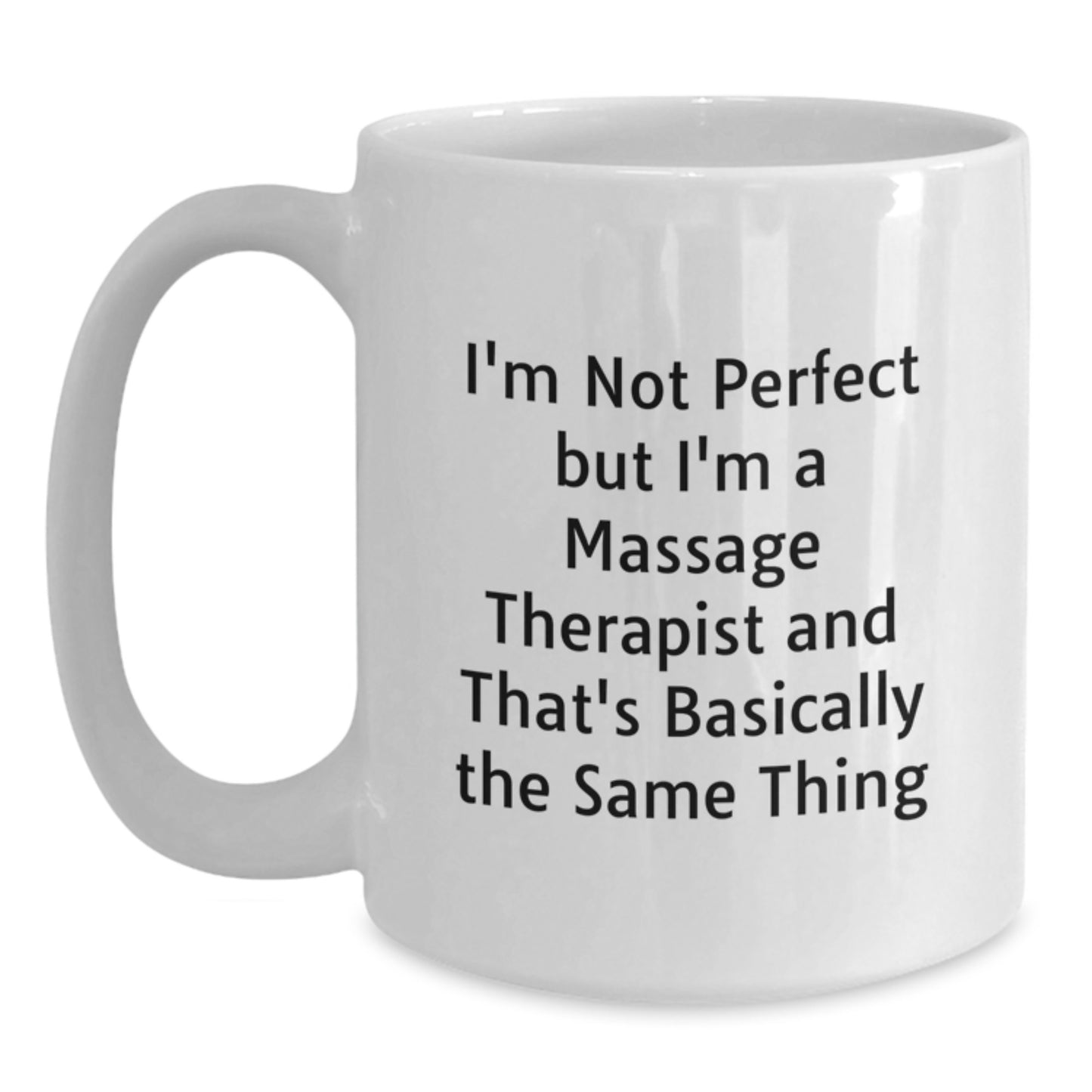 Funny Massage Therapist Gifts from Friends - White Coffee Mug for Massage Therapist Women - Main