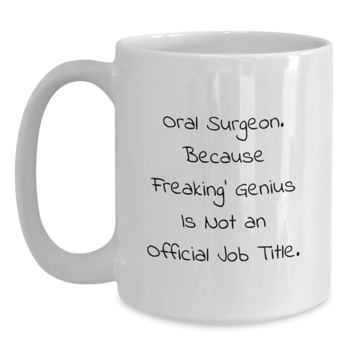 Funny Oral Surgeon Gifts from Men, Gifts for Oral Surgeon Men - White Coffee Mug - Main