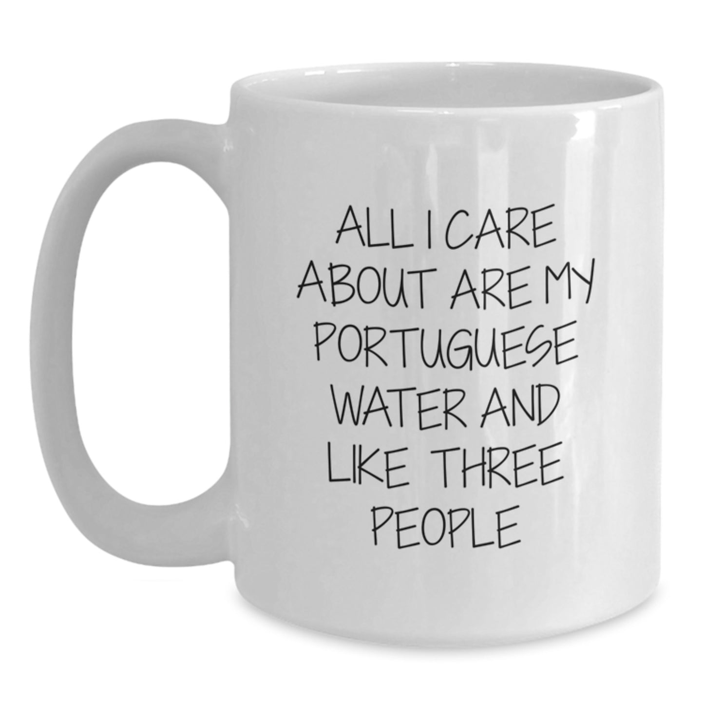 Portuguese Water Dog Lovers Funny Quote Mug Gifts from Friends for Birthday - Main