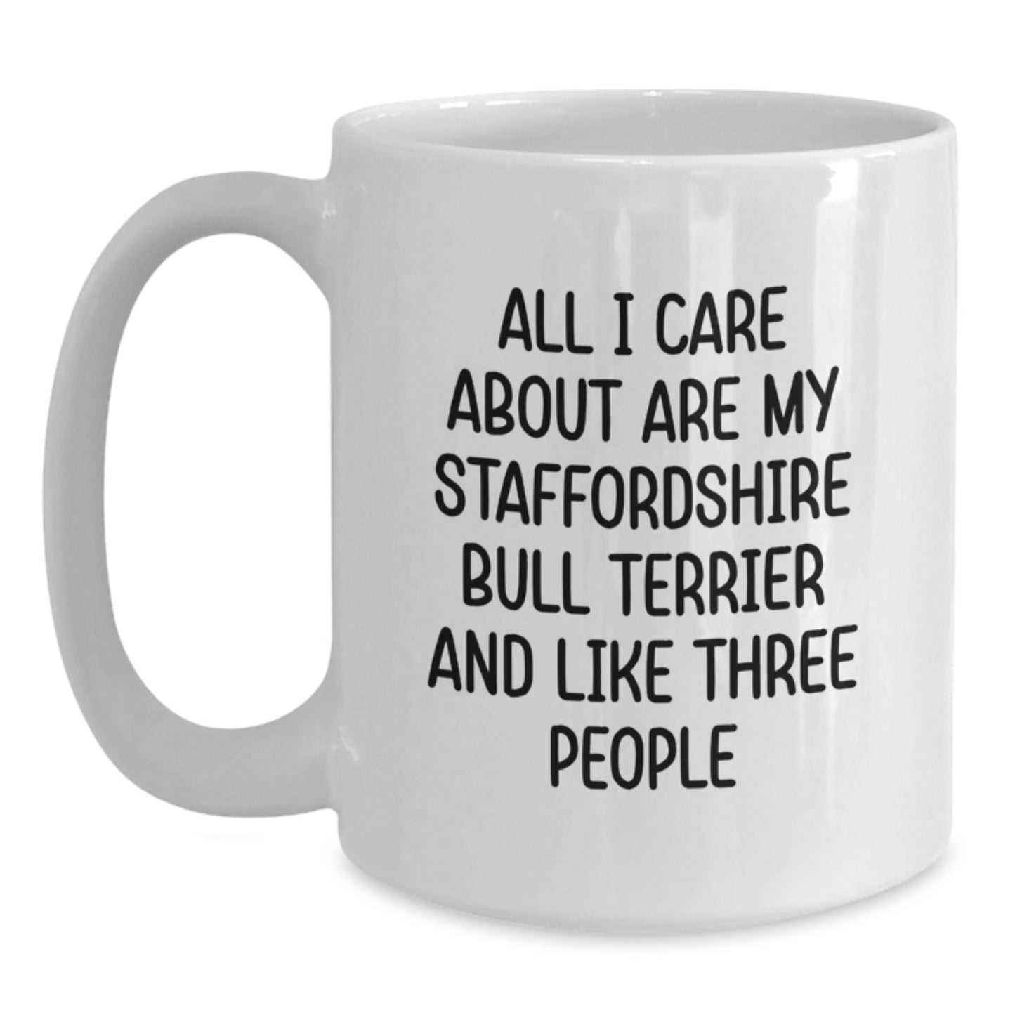 Funny Staffordshire Bull Terrier Dog Lover Gifts from Men to Friends for Birthday Unique Mugs - Main