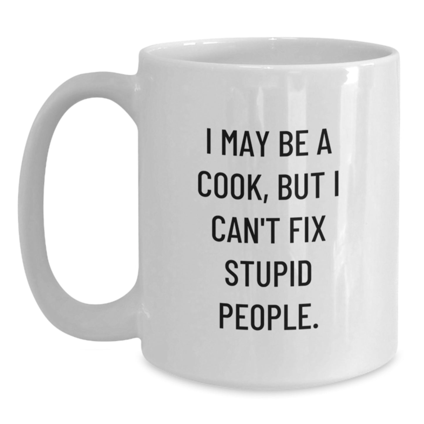 Funny Cook Gifts for Men Women Friends Family Valentine's Unique White Coffee Mugs from Loved Ones - Main