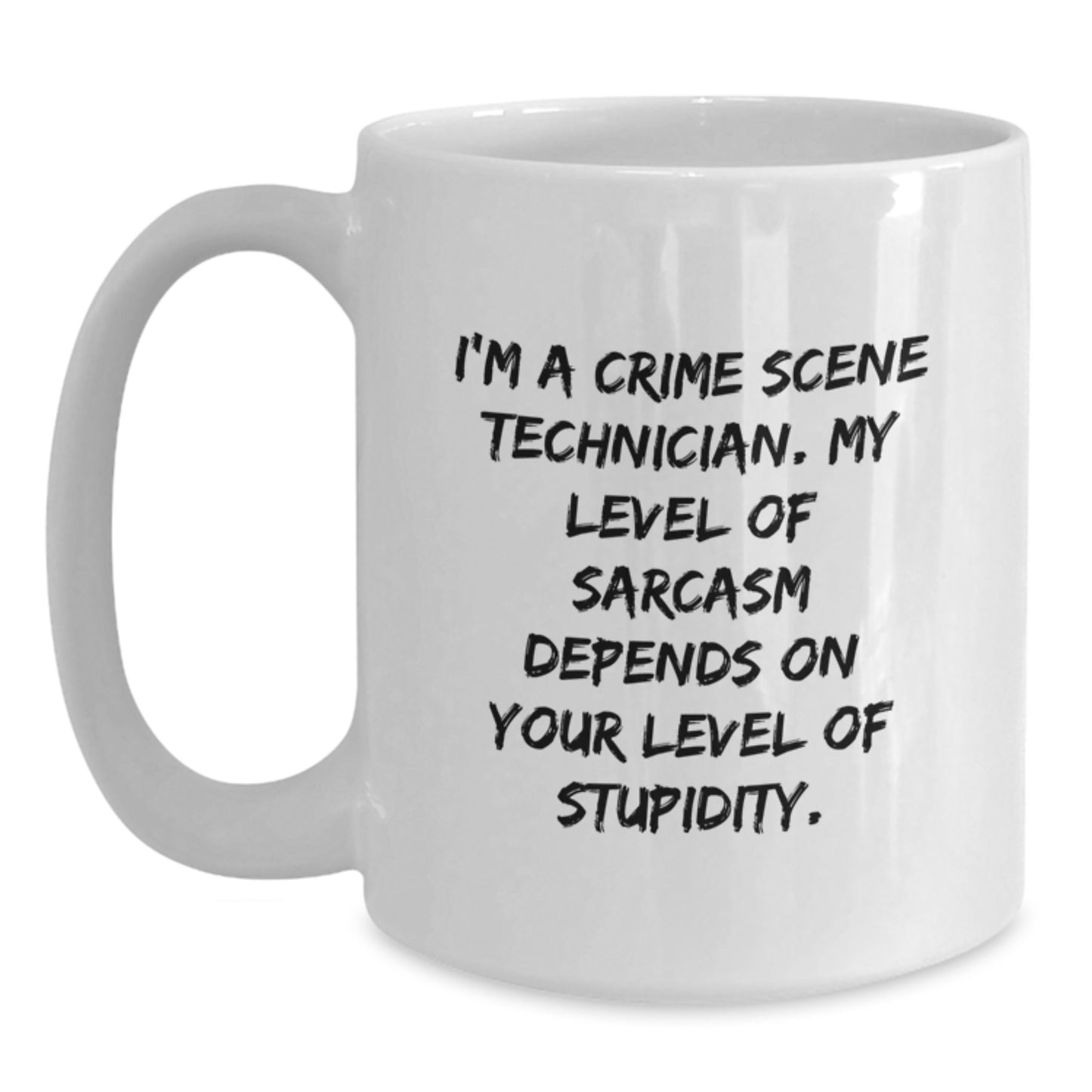 Funny Crime Scene Technician Gifts for Men, Funny Birthday Unique Gifts from Friends to Crime Scene Technician - Main