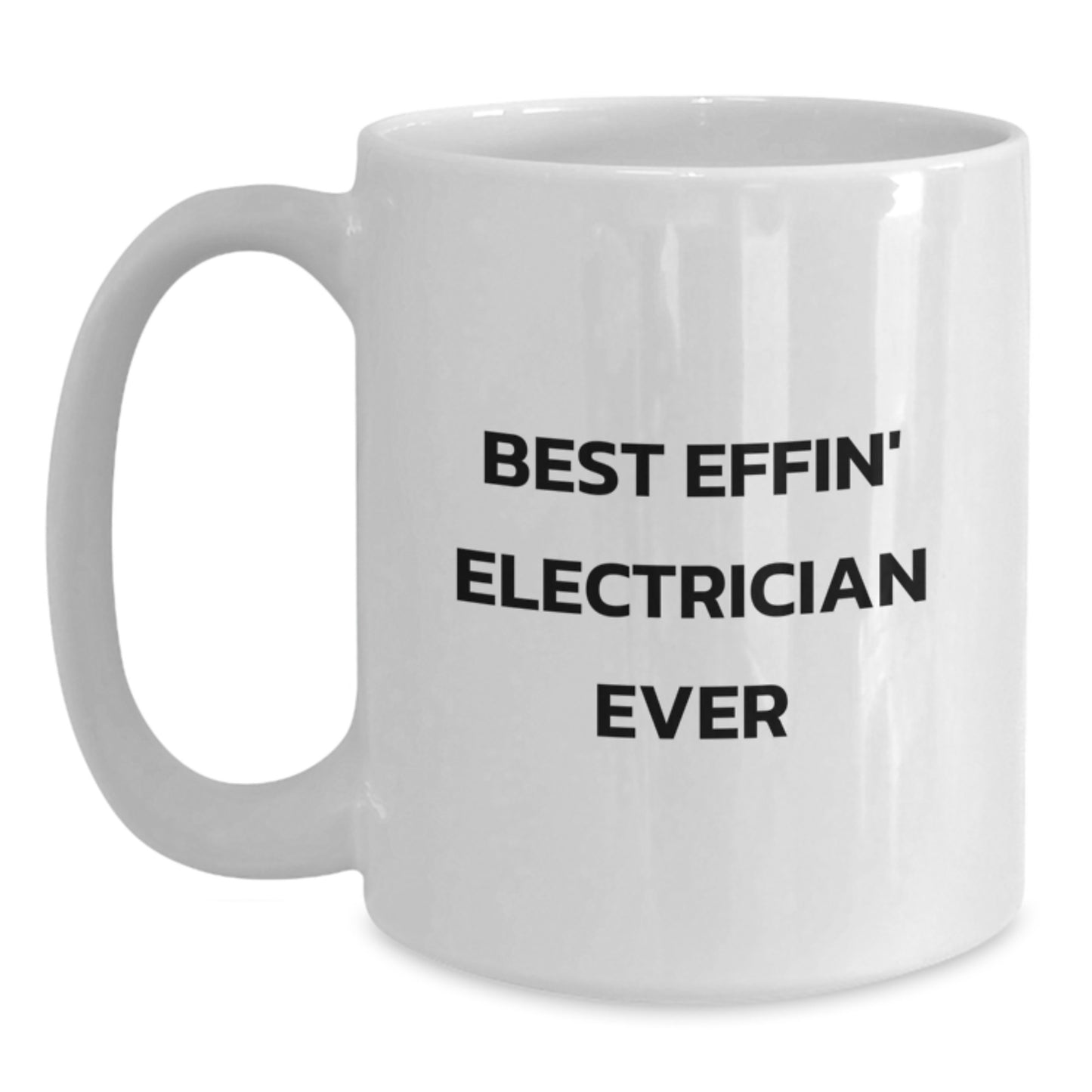 Funny Electrician Gifts from Friends and Family, White Coffee Mug for Men, Unique Birthday Unique Gifts - Main