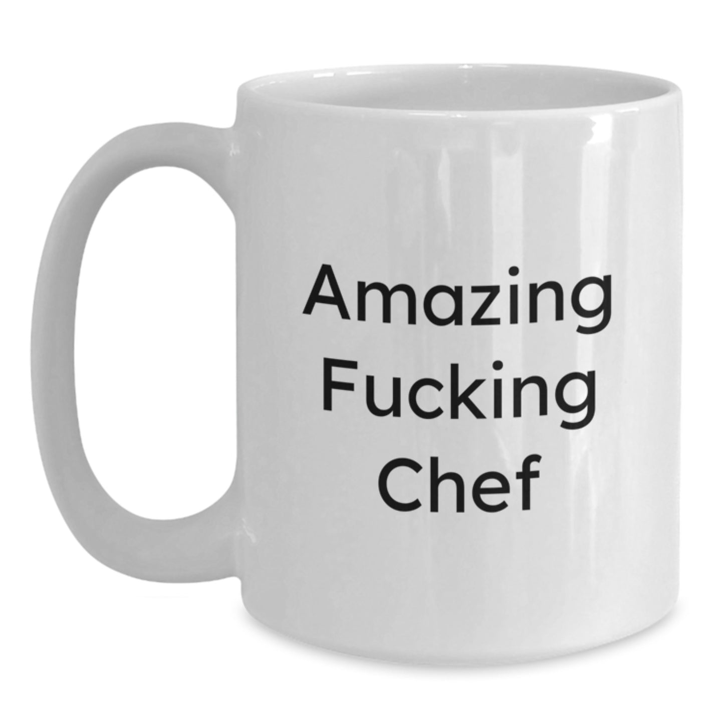 Funny Chef White Coffee Mug Gifts from Friends for Men on Christmas Morning - Main