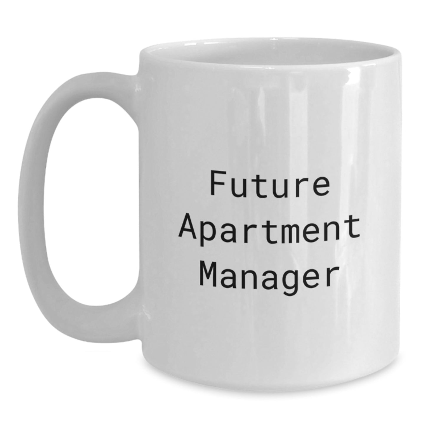 Funny Quotes for Future Apartment Manager, Unique Gifts from Friends for Men Working in Apartments, Christmas Unique Mugs for Coffee Lovers - Main