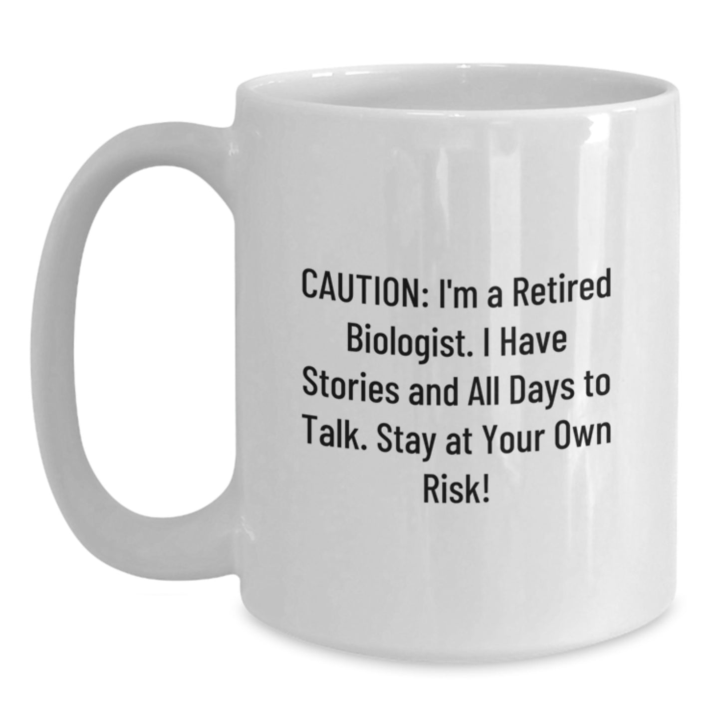 Funny Biologist White Coffee Mug Gifts from Friends for Birthday Unique Finds - Main