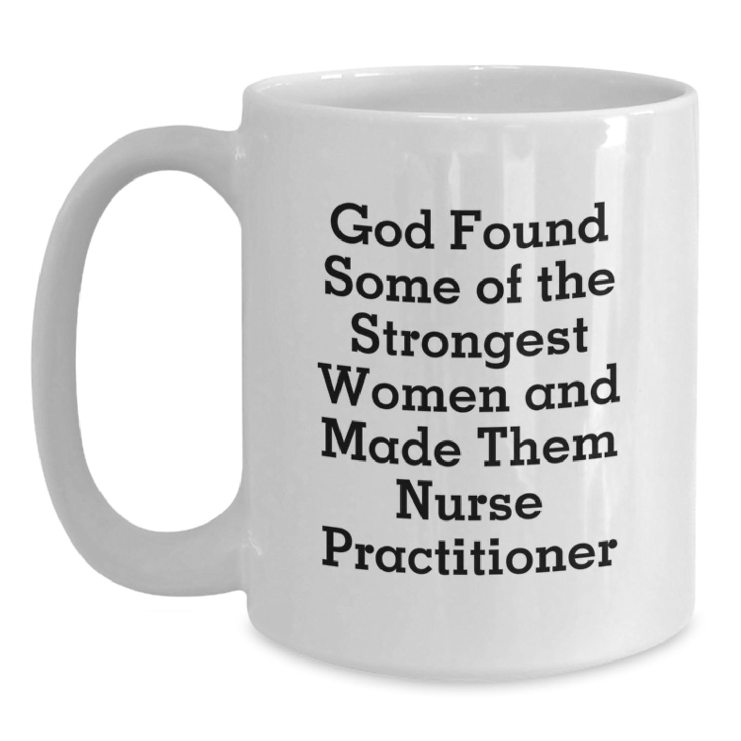 Funny Nurse Practitioner White Coffee Mugs Gifts from Men Women Friends Coworkers Family to Nurse Practitioners on Christmas - Main