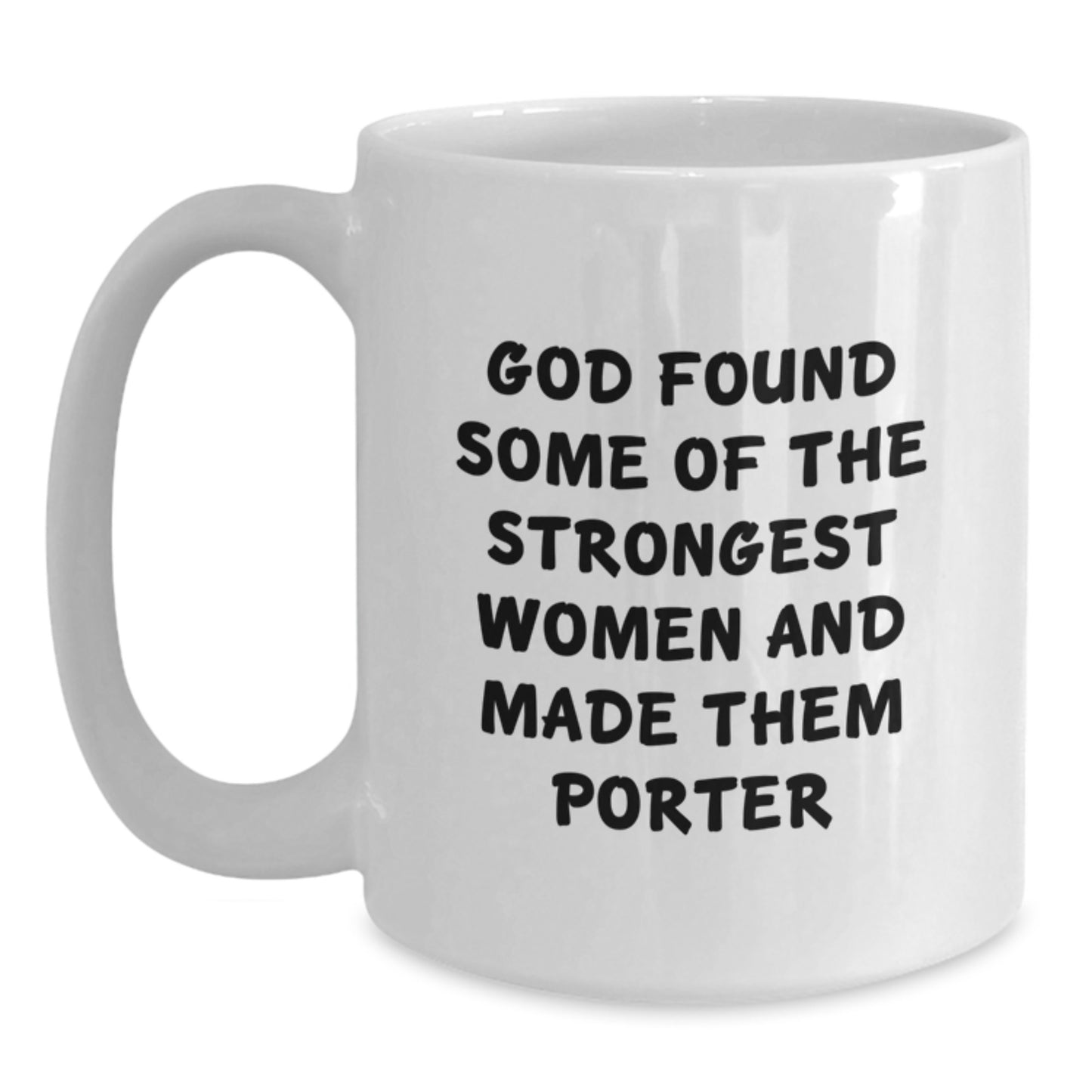 Funny Porter Gifts, White Coffee Mug, Gifts from Family to Porter, Perfect for Women on Christmas - Main