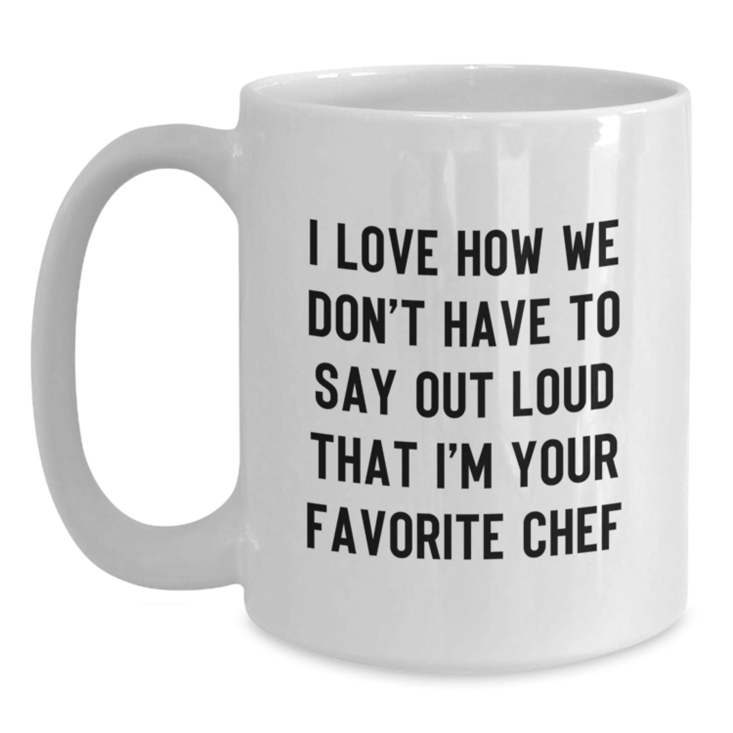 Funny Chef Gifts from Friends - White Coffee Mug for Your Favorite Chef - Graduation Unique - Main
