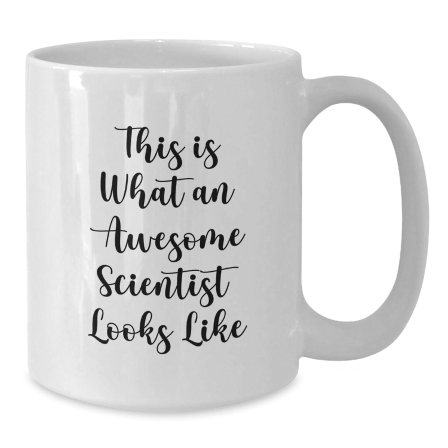 Funny Scientist Gifts for Him - White Coffee Mug with This Is What An Awesome Scientist Looks Like Quote, Gifts from Friends and Family, Birthday Unique Presents - Additional
