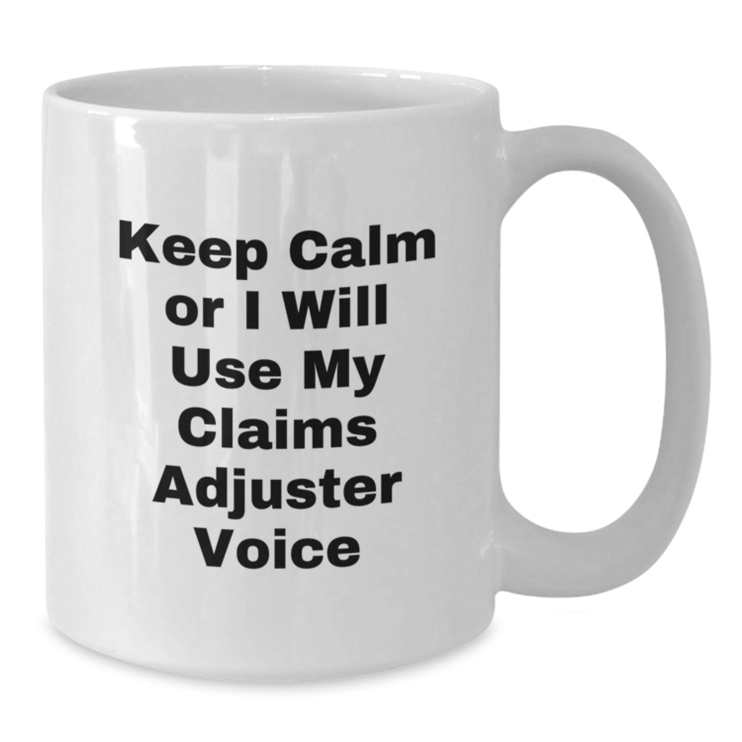 Funny Claims Adjuster White Coffee Mug Gifts from Men for Claims Adjuster Dad on Father's Day Unique - Additional