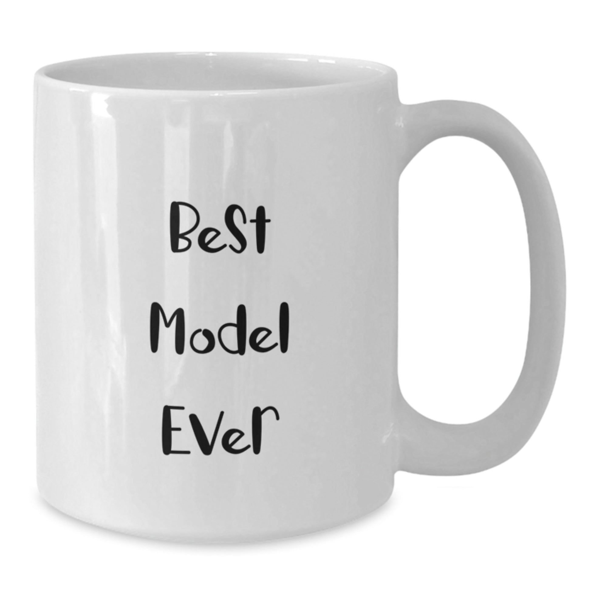 Funny Model White Coffee Mug Gifts from Friends for Birthday Unique Model Lover - Additional