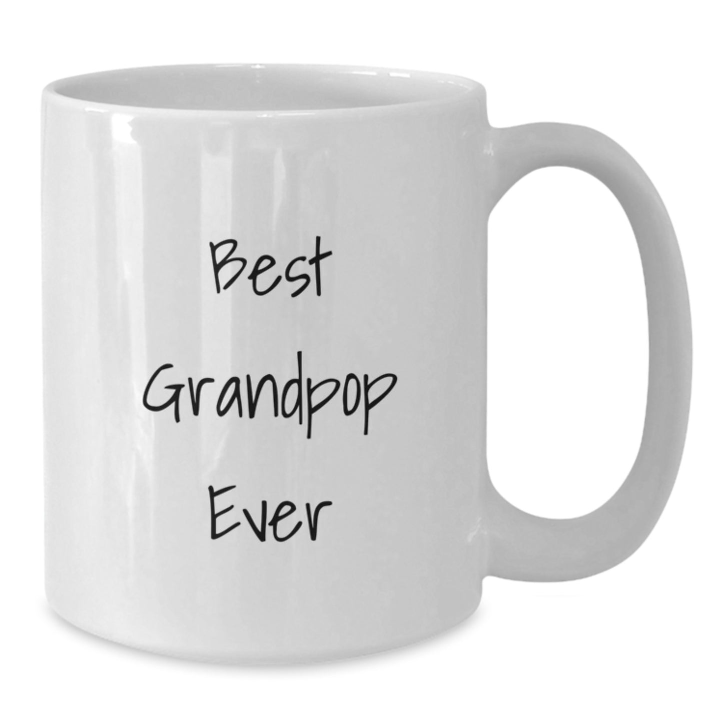 Funny Grandpop Gifts from Family for Grandpop Best Quote White Coffee Mug, Christmas Unique Presents - Additional