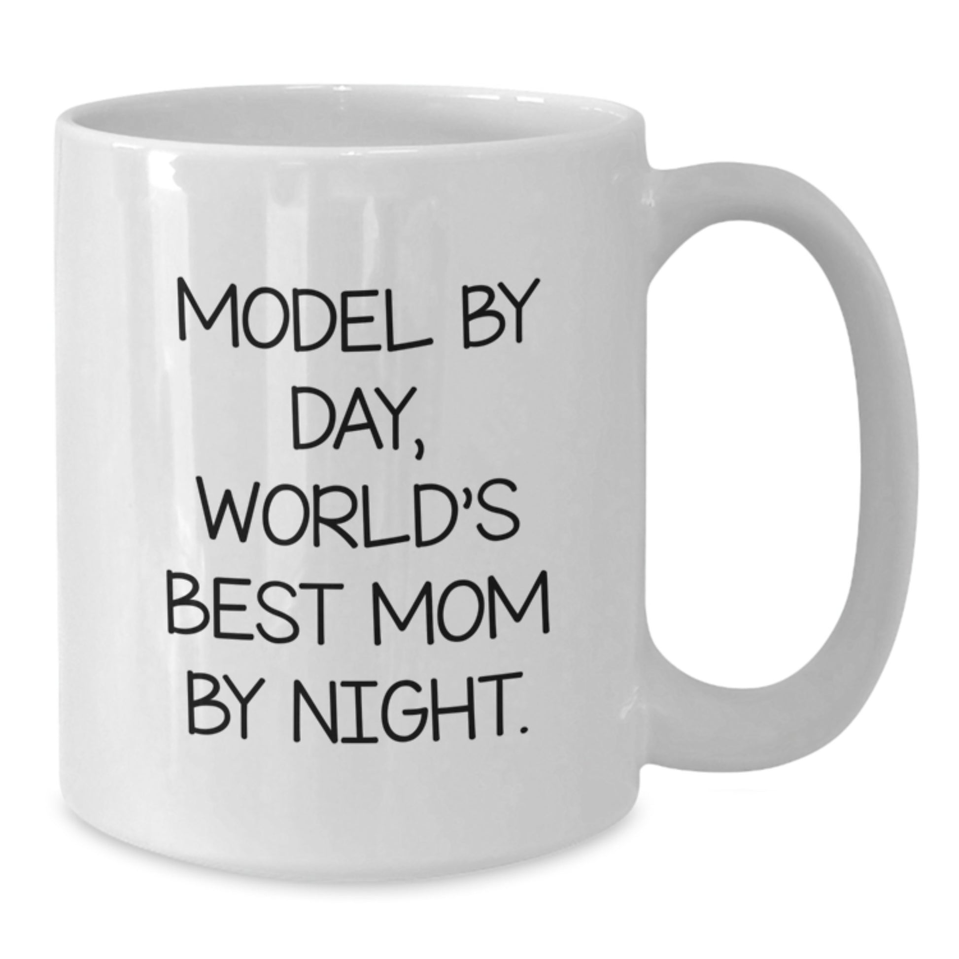 Model Gifts, Funny White Coffee Mugs, Valentine's Unique Gifts from Mom to Model - Additional