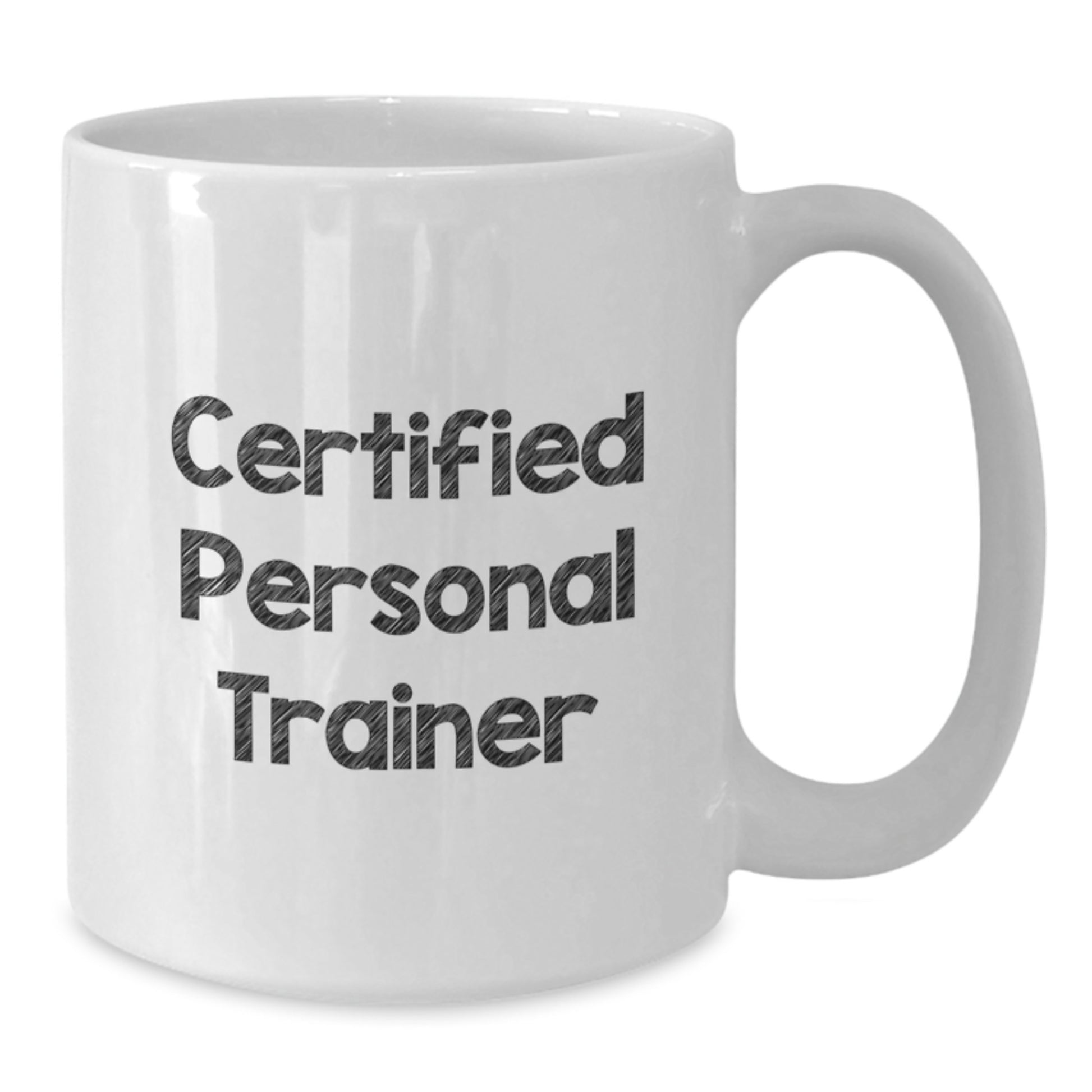 Gifts from a Personal Trainer, Funny Quote, White Coffee Mug, Perfect for Christmas Morning - Additional