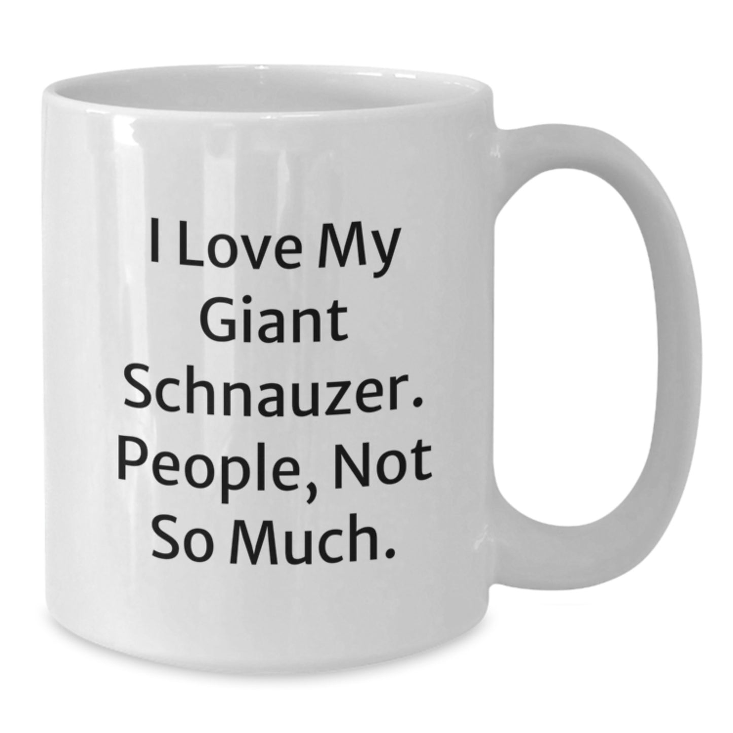 Giant Schnauzer Dog Lover Gifts from Friends Unique Valentine's Mugs for Men - Additional