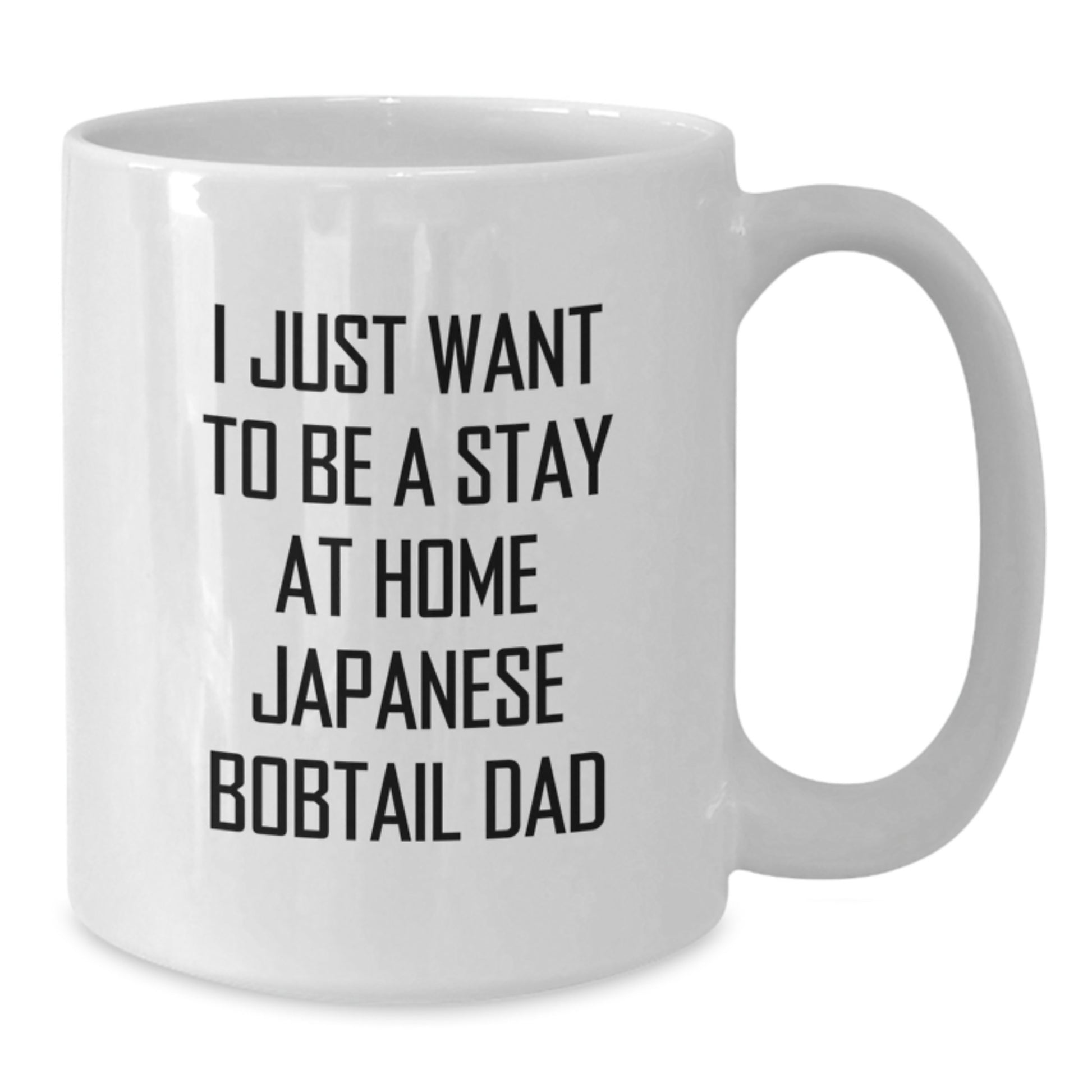 Japanese Bobtail Cat Lover Gifts from Dad Christmas Unique Mugs for Men - Additional