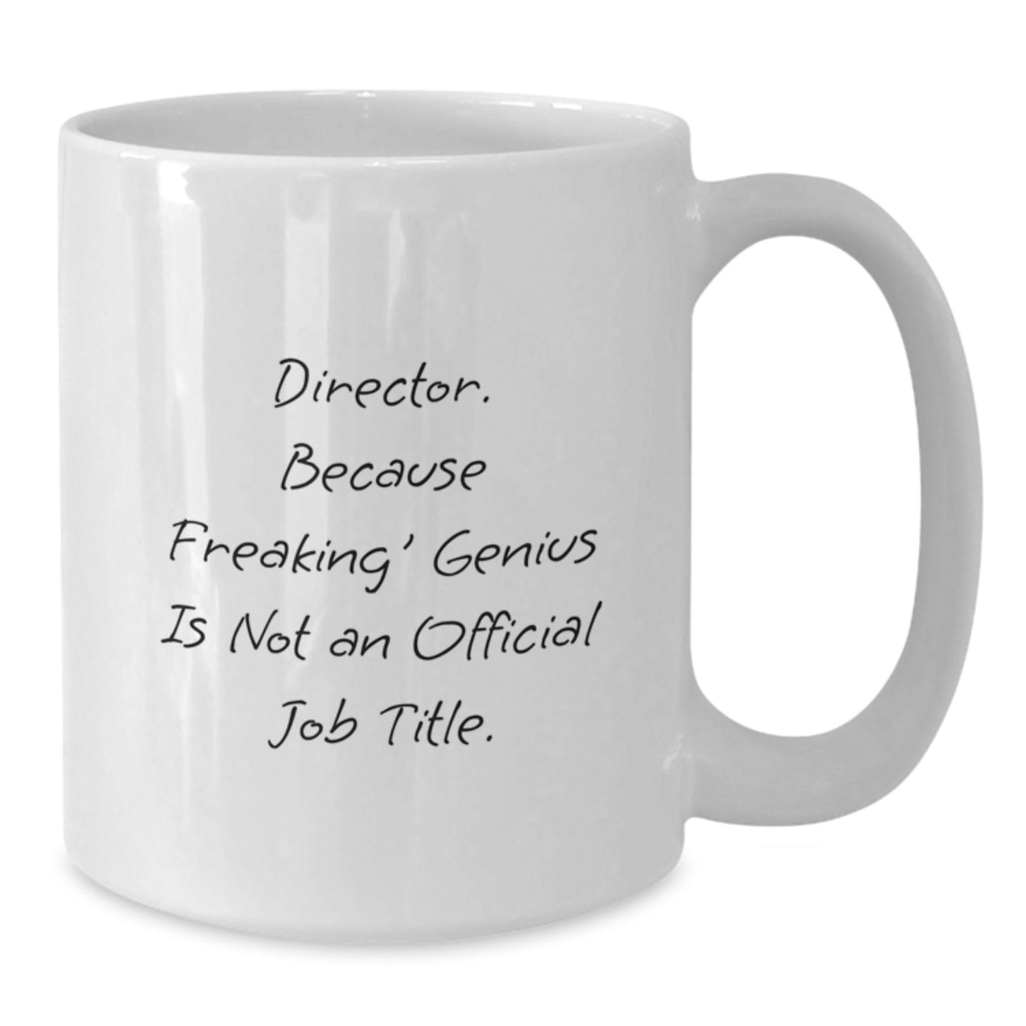 Funny Director Gifts from Friends, White Coffee Mugs for Directors, Graduation Unique Gifts for Him - Additional