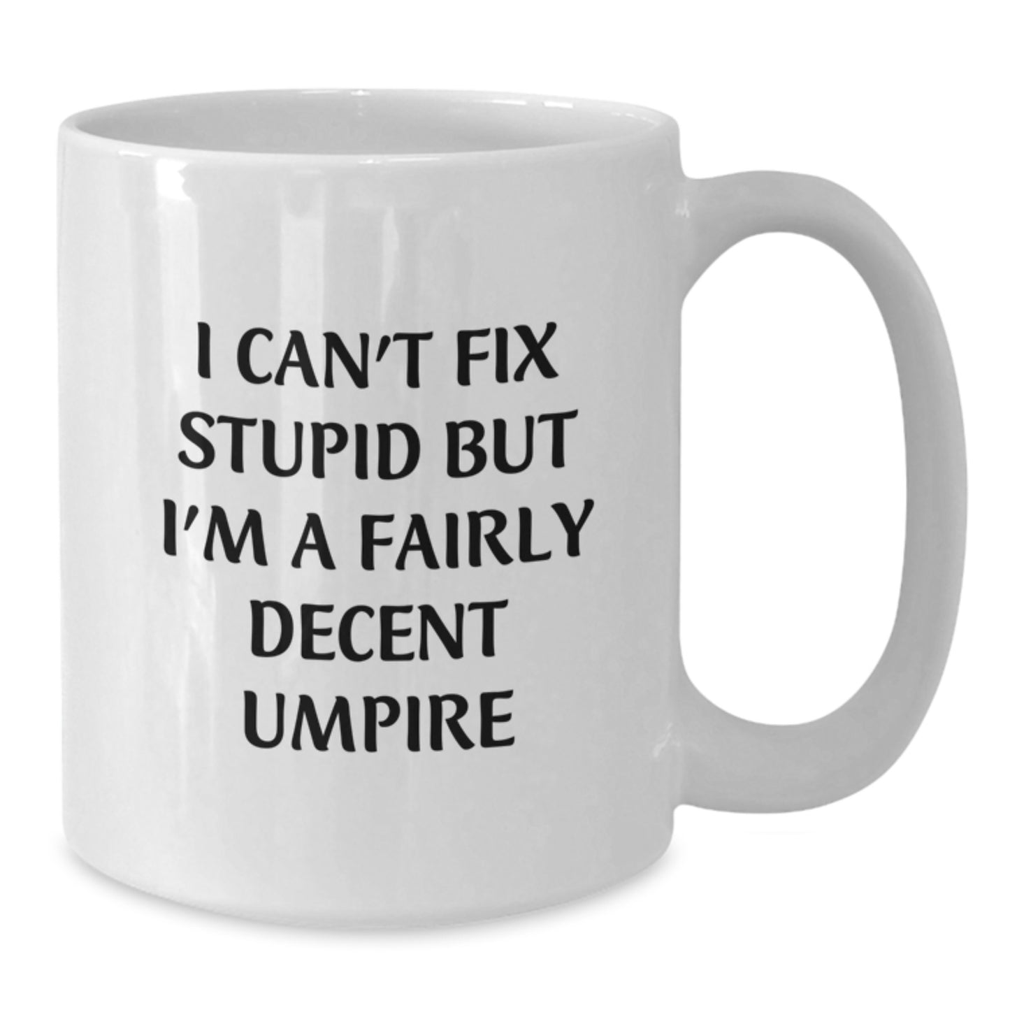 Funny Umpire White Coffee Mug Gifts from Friends for Men, Unique Graduation Gifts for Umpire Lovers - Additional