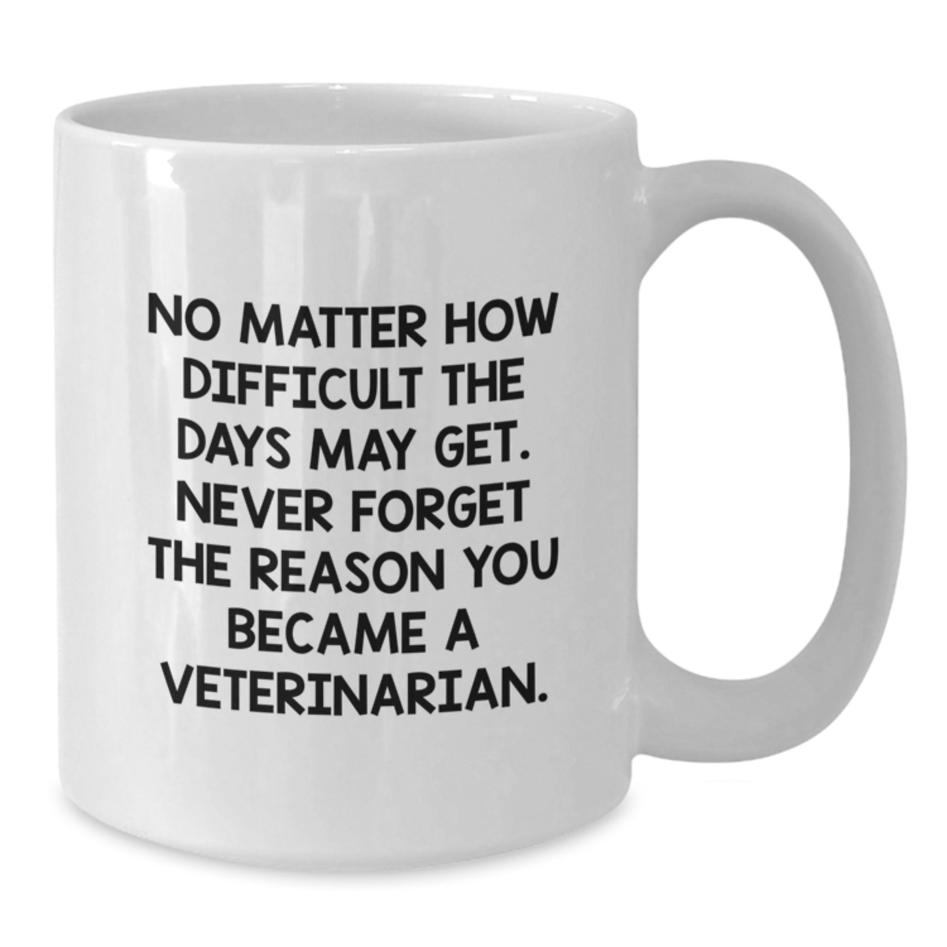 Veterinarian Motivational White Coffee Mug Gifts from Friends, Family, Coworkers for Graduation Unique - Additional