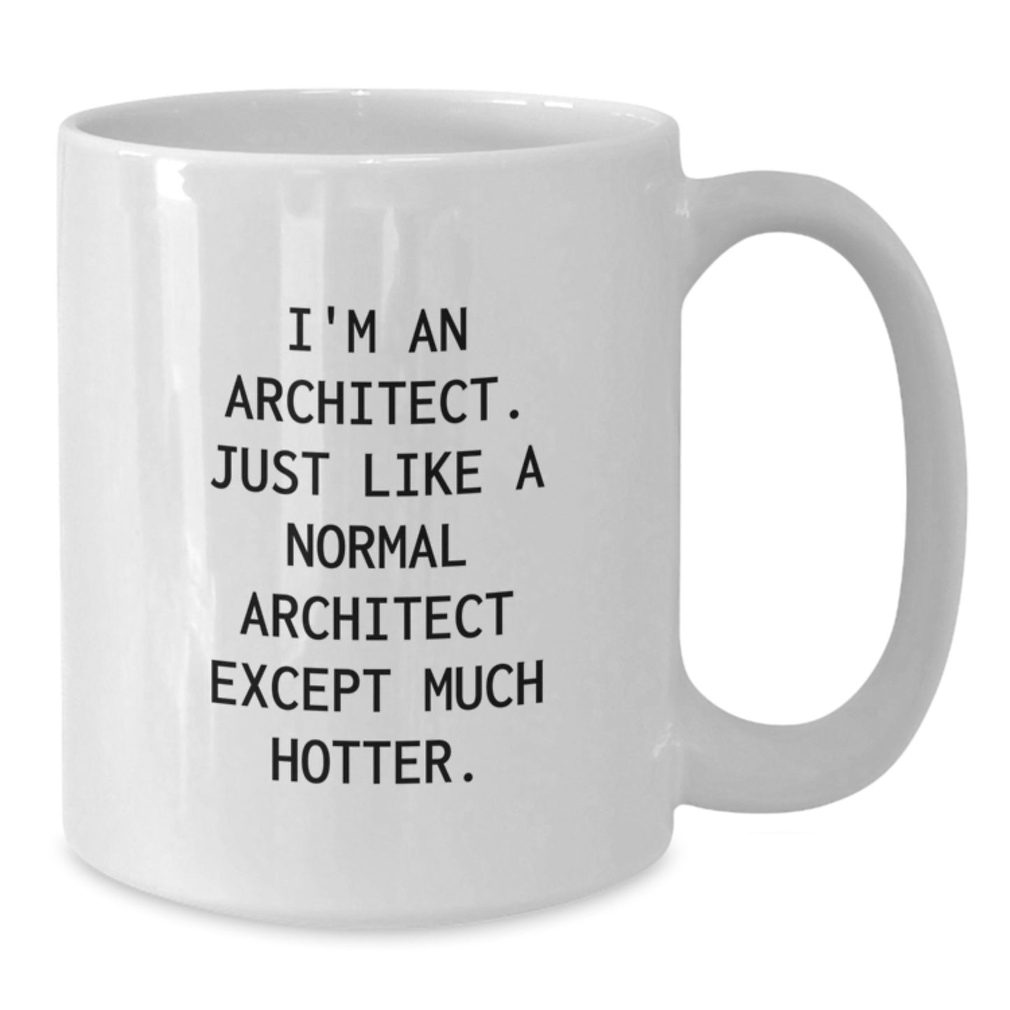 Funny Architect White Coffee Mugs for Men - I'm An Architect Gifts from Dad for Father's Day - Additional