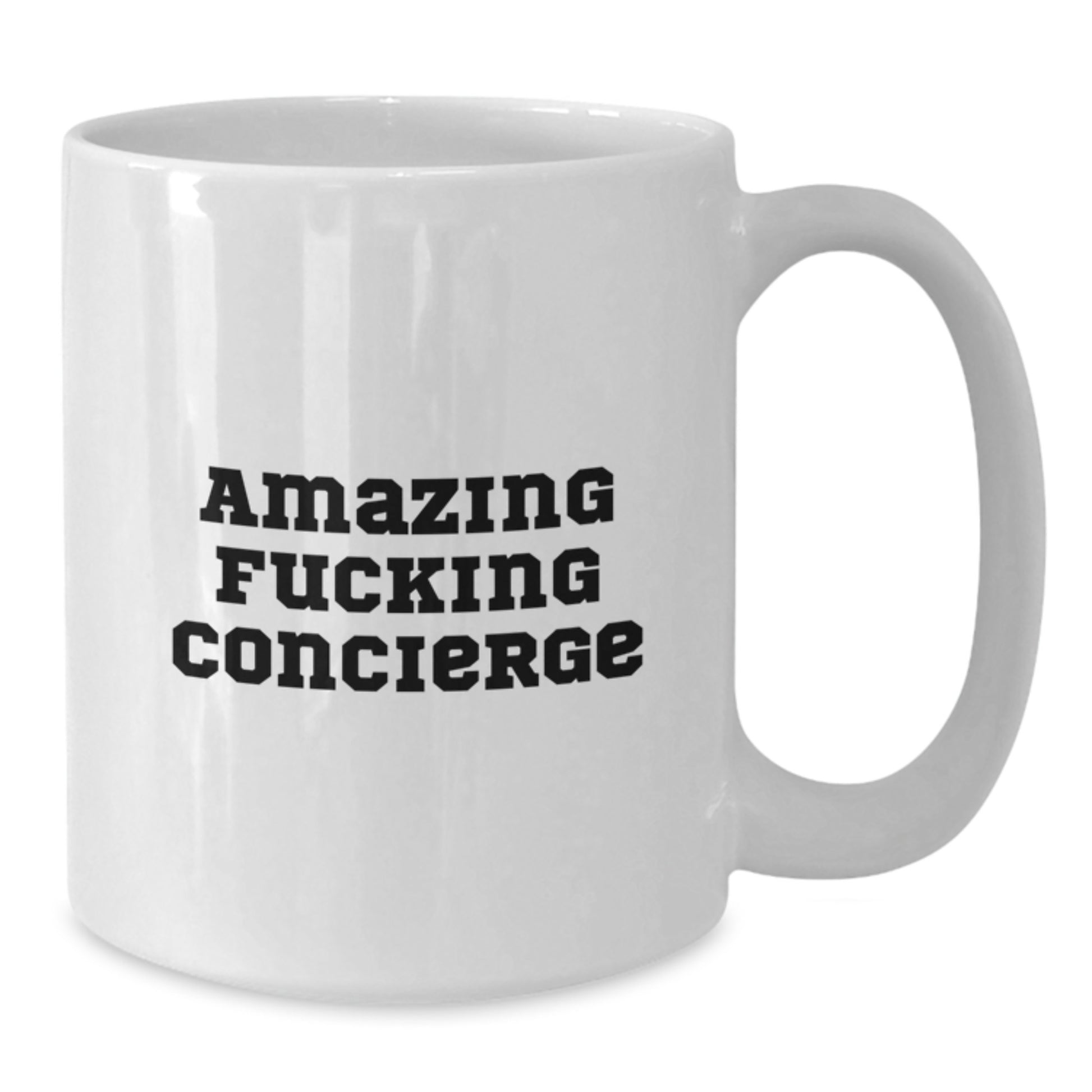 Funny Concierge Gifts from Friends White Coffee Mugs for Concierge Men Christmas Unique Gifts - Additional