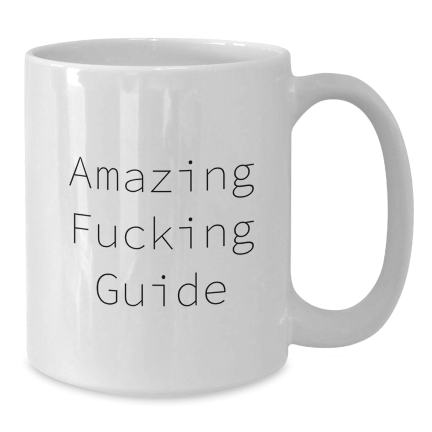 Funny Guide Gifts for Him, White Ceramic 11oz Coffee Mugs, Birthday Unique Gifts from Friends - Additional