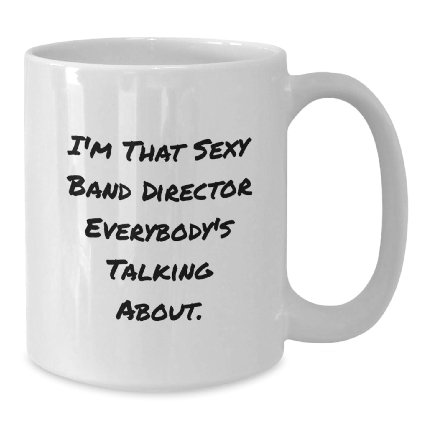 Funny Band Director Quotes Gifts for Him Christmas Unique Mug White Coffee Mugs for Band Director Friends and Family Unique Gifts from Men - Additional