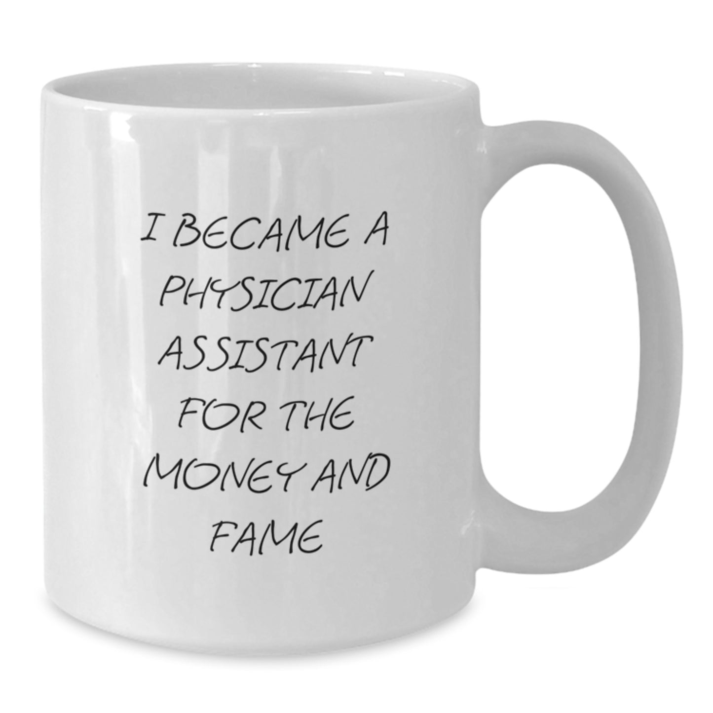 Funny Physician Assistant White Coffee Mugs Gifts for Men from Coworkers at Christmas - Additional
