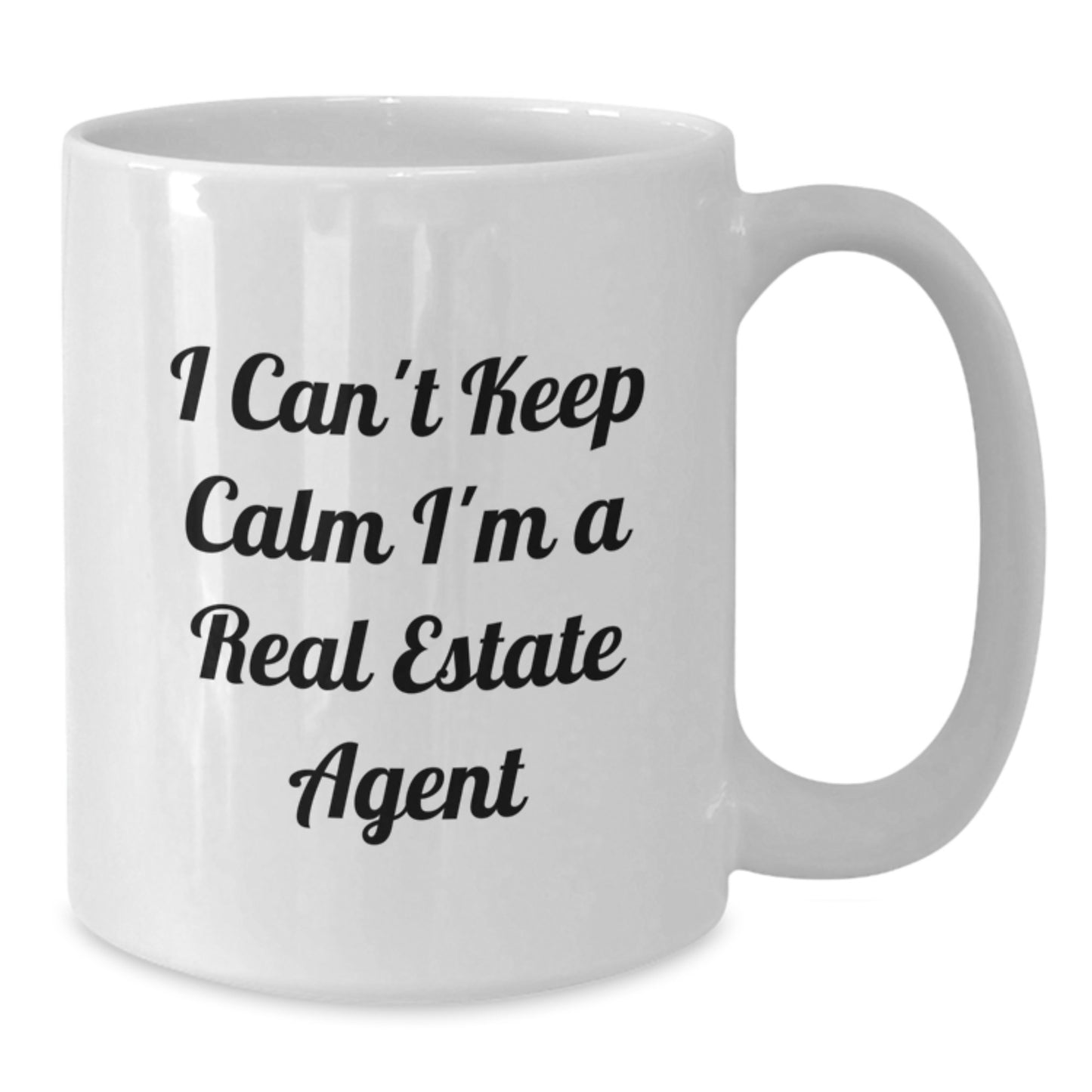 Funny Gifts for Real Estate Agent, White Coffee Mug, I Cant Keep Calm I'm A Real Estate Agent, Birthday Unique Gifts from Friends to Real Estate Agent - Additional
