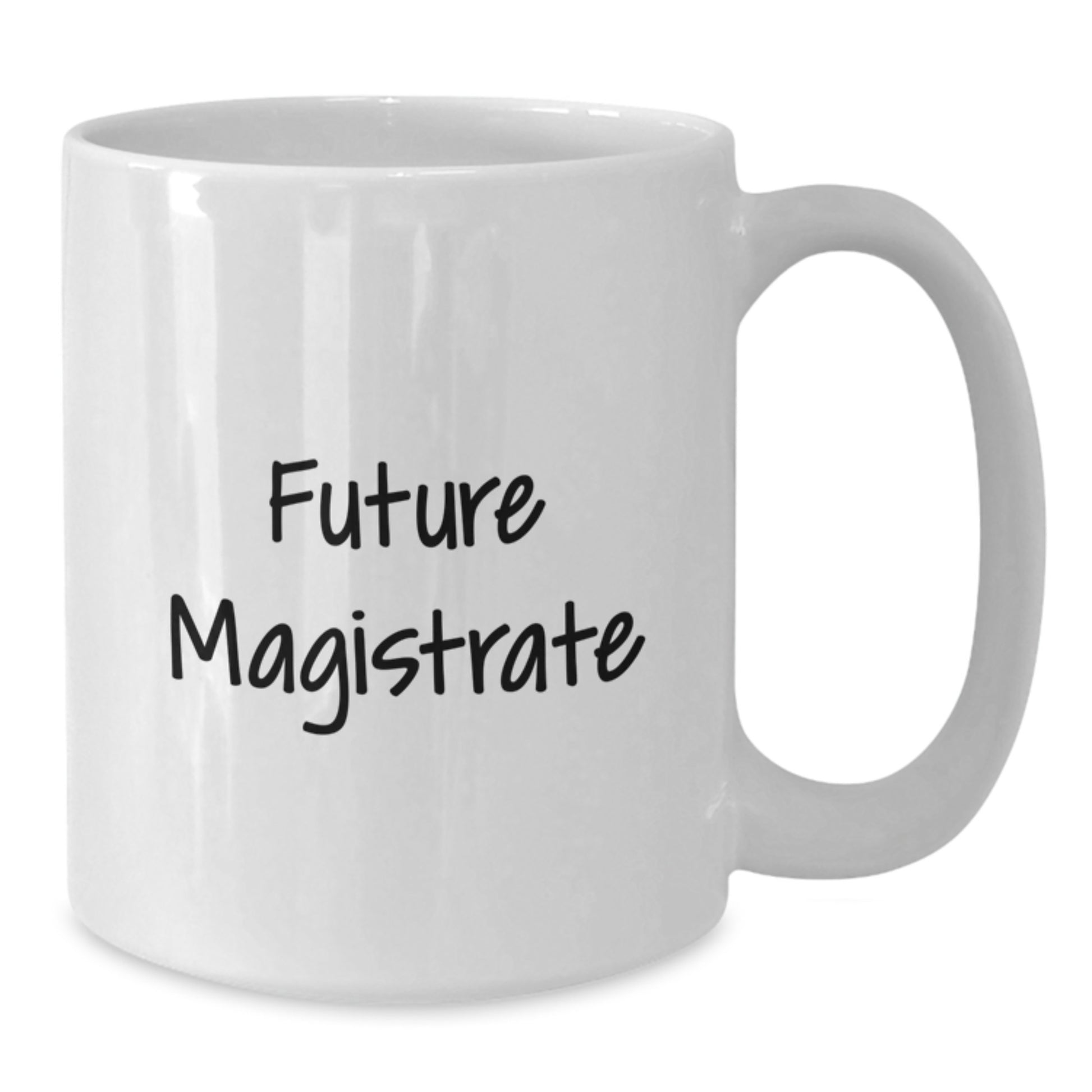 Funny Future Magistrate White Coffee Mug Gifts from Family for Christmas Unique - Additional