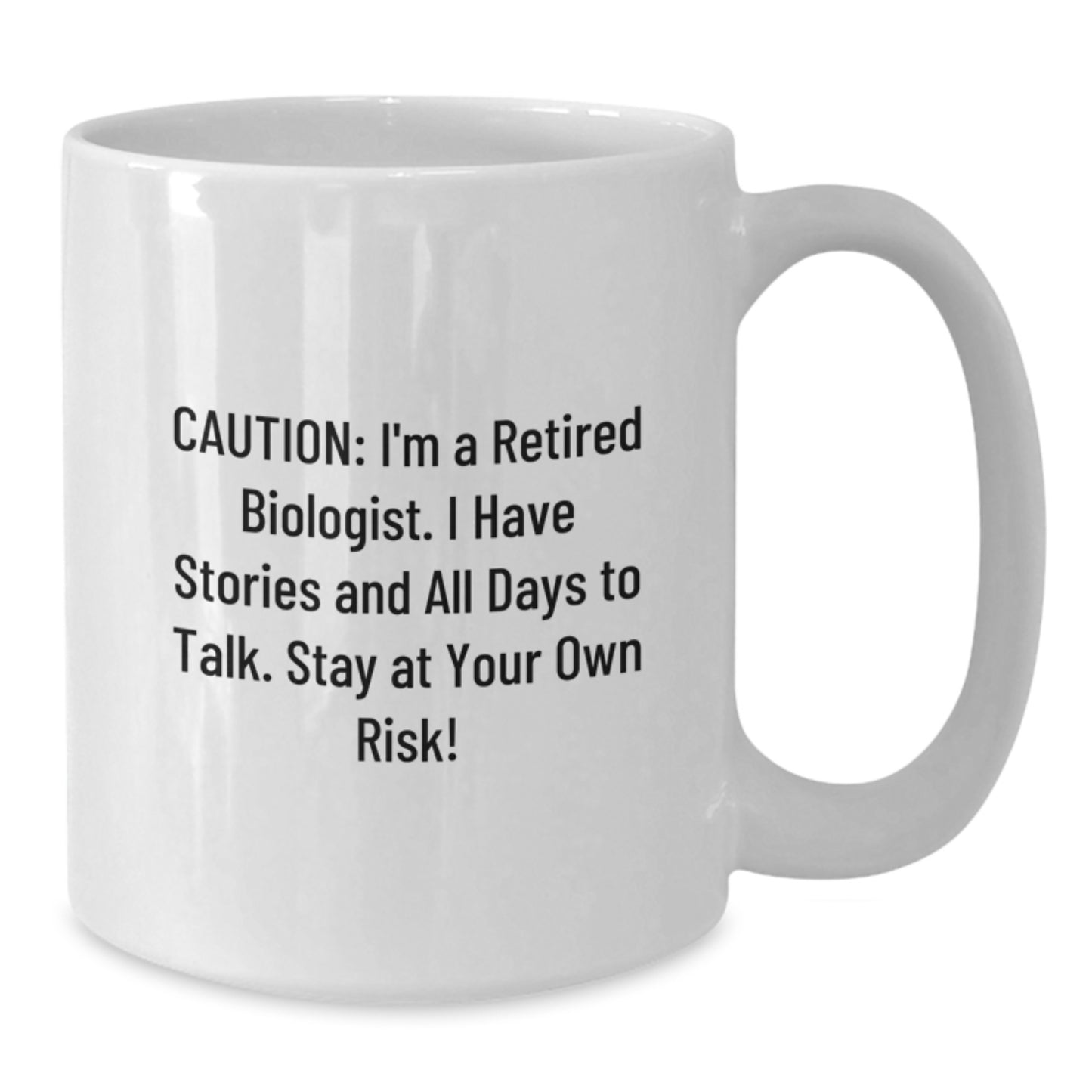 Funny Biologist White Coffee Mug Gifts from Friends for Birthday Unique Finds - Additional