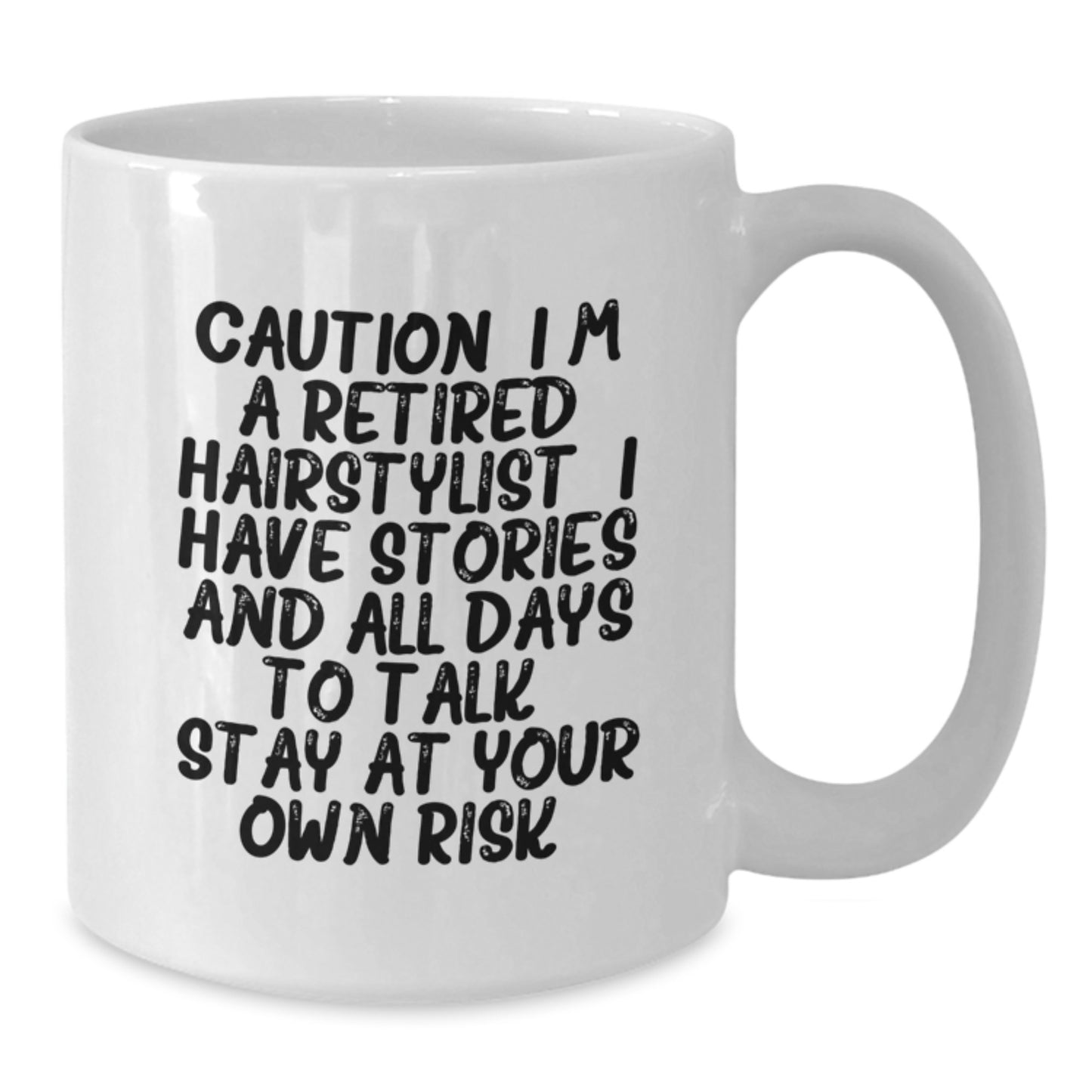 Funny Hairstylist Gifts for Friends Unique White Coffee Mug from Coworkers - Additional