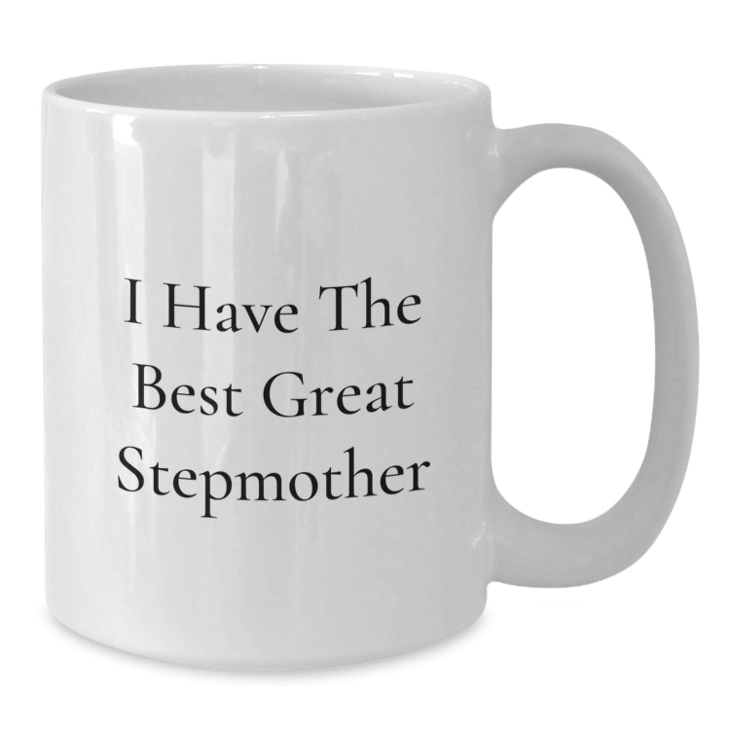 Funny Stepmother Gifts from Family for Stepmother White Coffee Mug Great Stepmother Quote on Father's Day Unique Gift - Additional