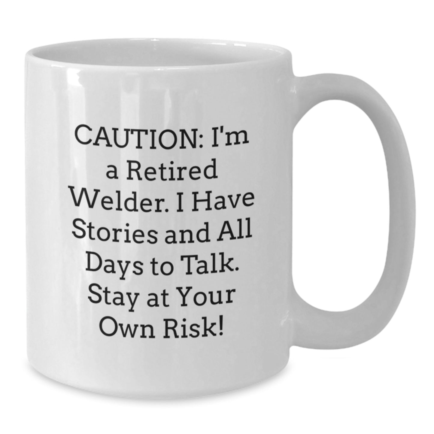 Welder Humor Funny Graduation Gifts White Coffee Mug From Men - Additional
